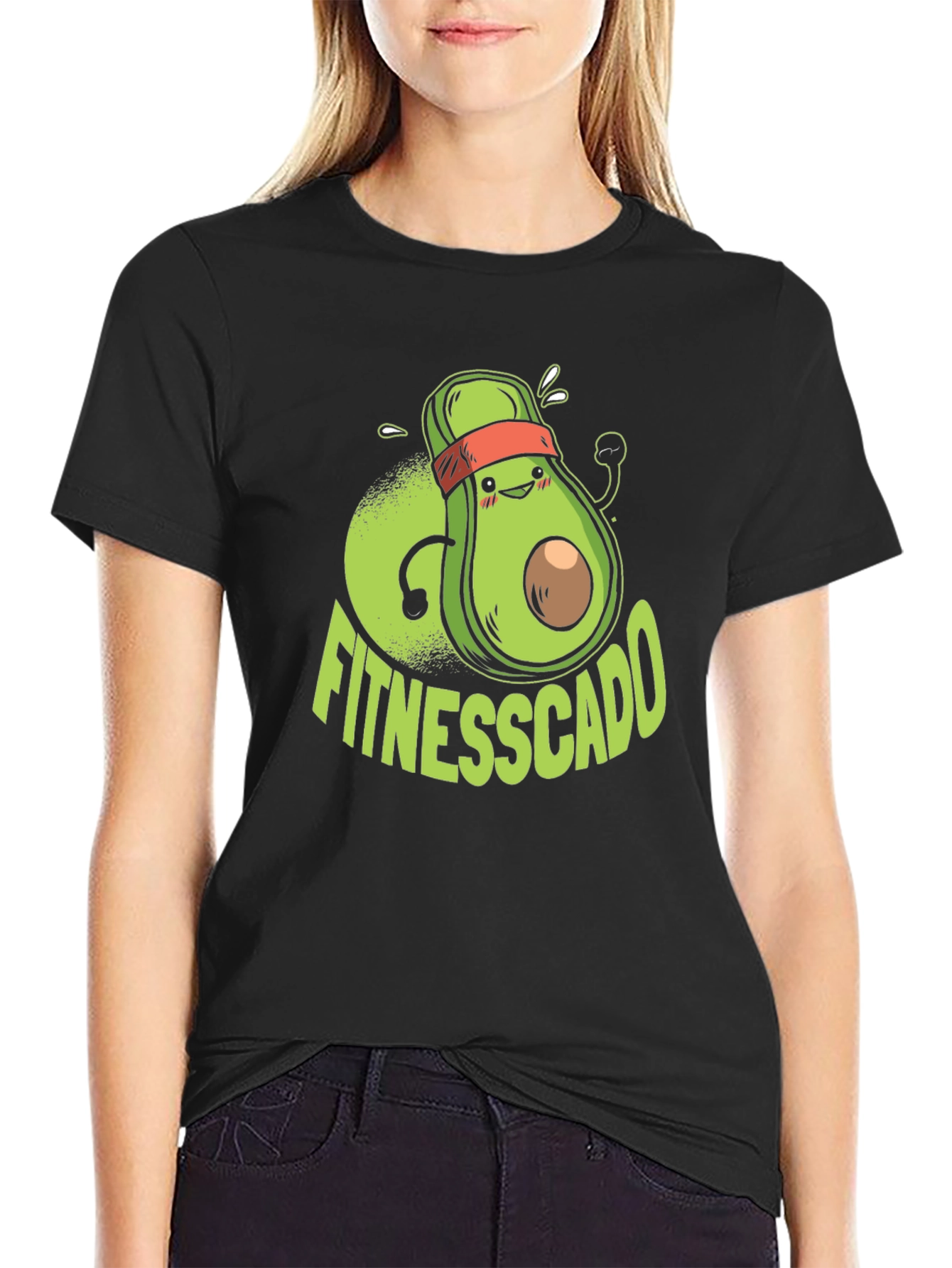 Fitnesscado Avocado Gym Workout T-Shirt