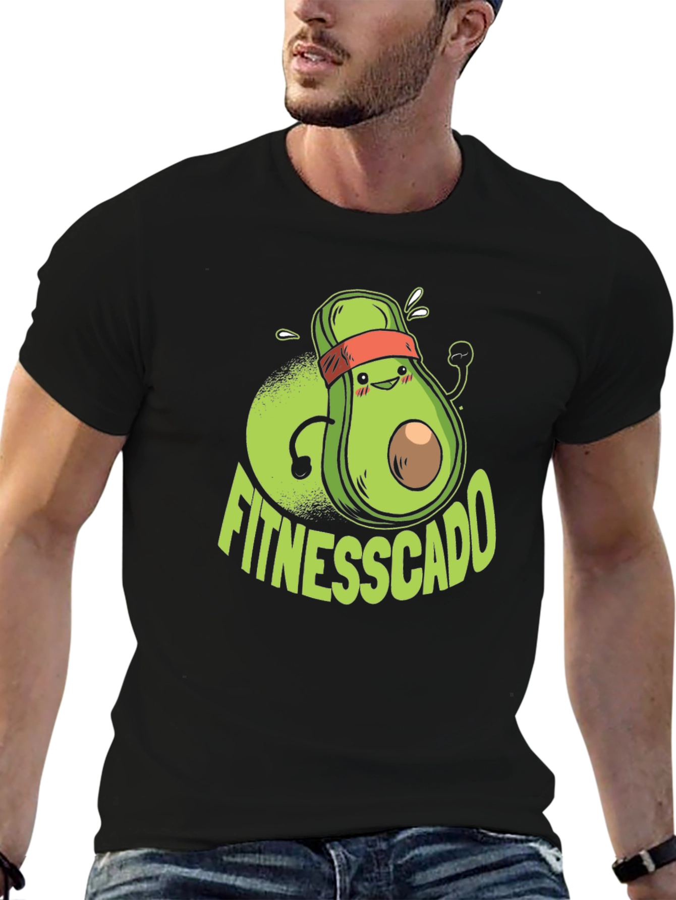 Fitnesscado Avocado Gym Workout T-Shirt