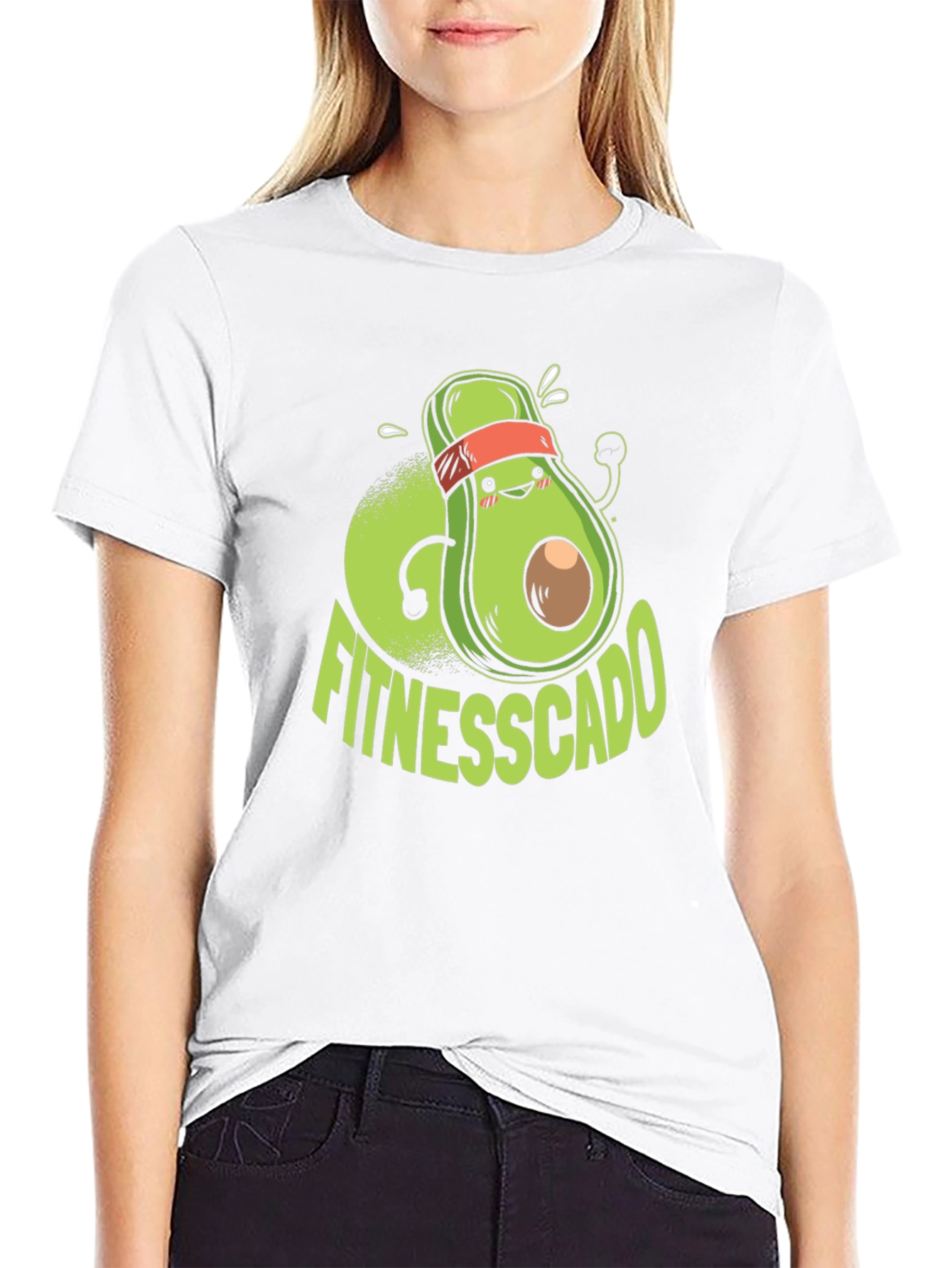 Fitnesscado Avocado Gym Workout T-Shirt
