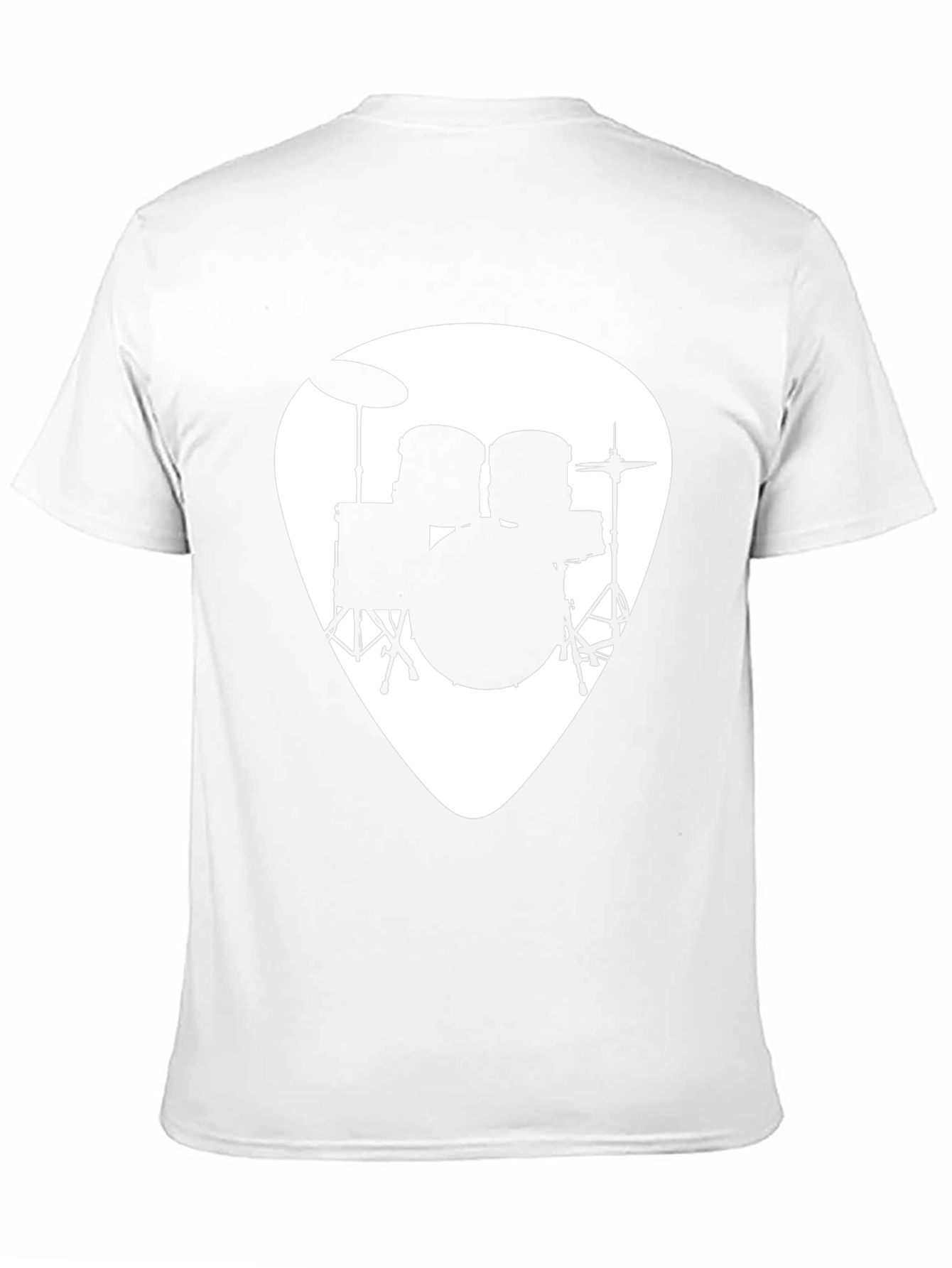 Drum Kit Graphic Tee - Music Lover Shirt