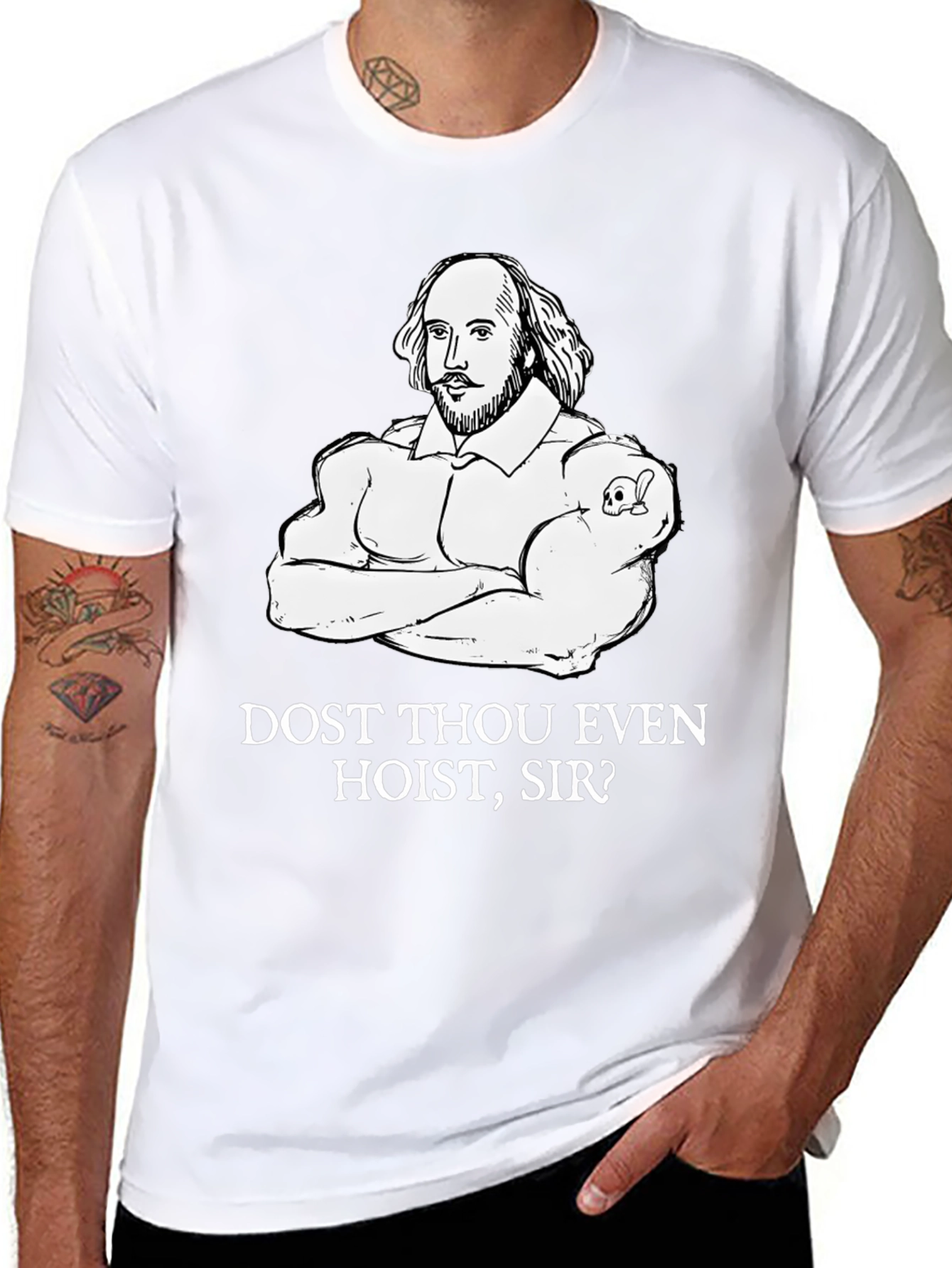 Shakespeare Gym T-Shirt - Dost Thou Even Hoist Sir?