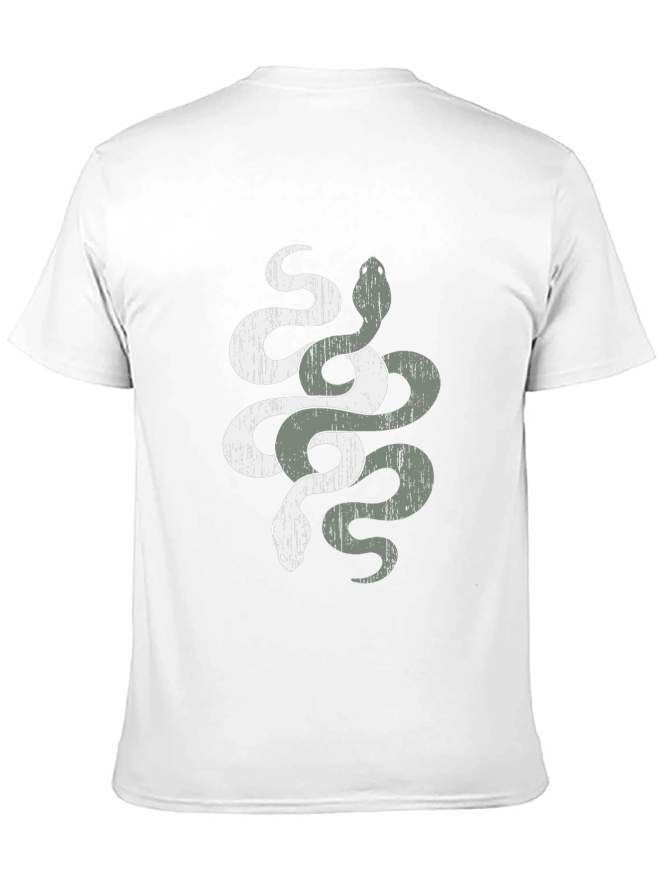 Intertwined Snake Graphic T-Shirt