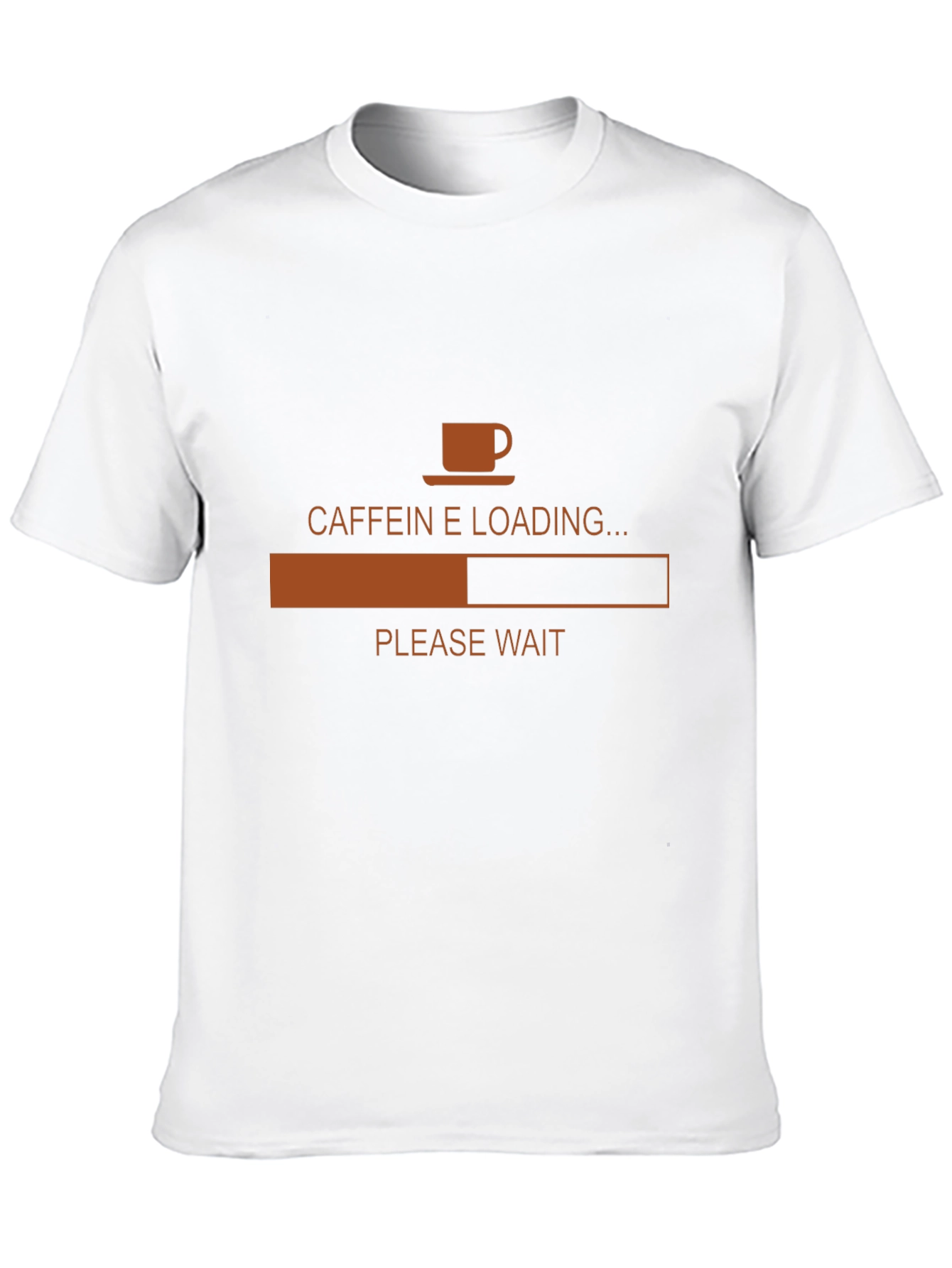 Caffeine Loading T-Shirt - Funny Coffee Lover Tee