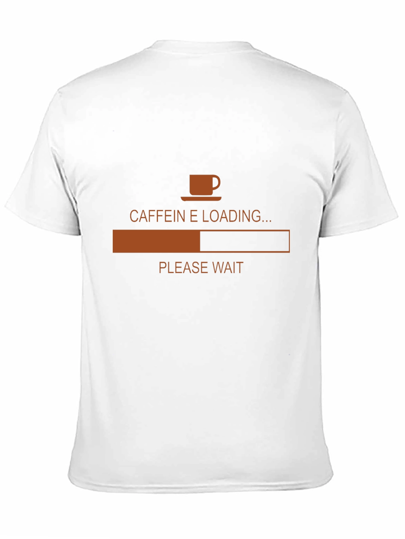 Caffeine Loading T-Shirt - Funny Coffee Lover Tee