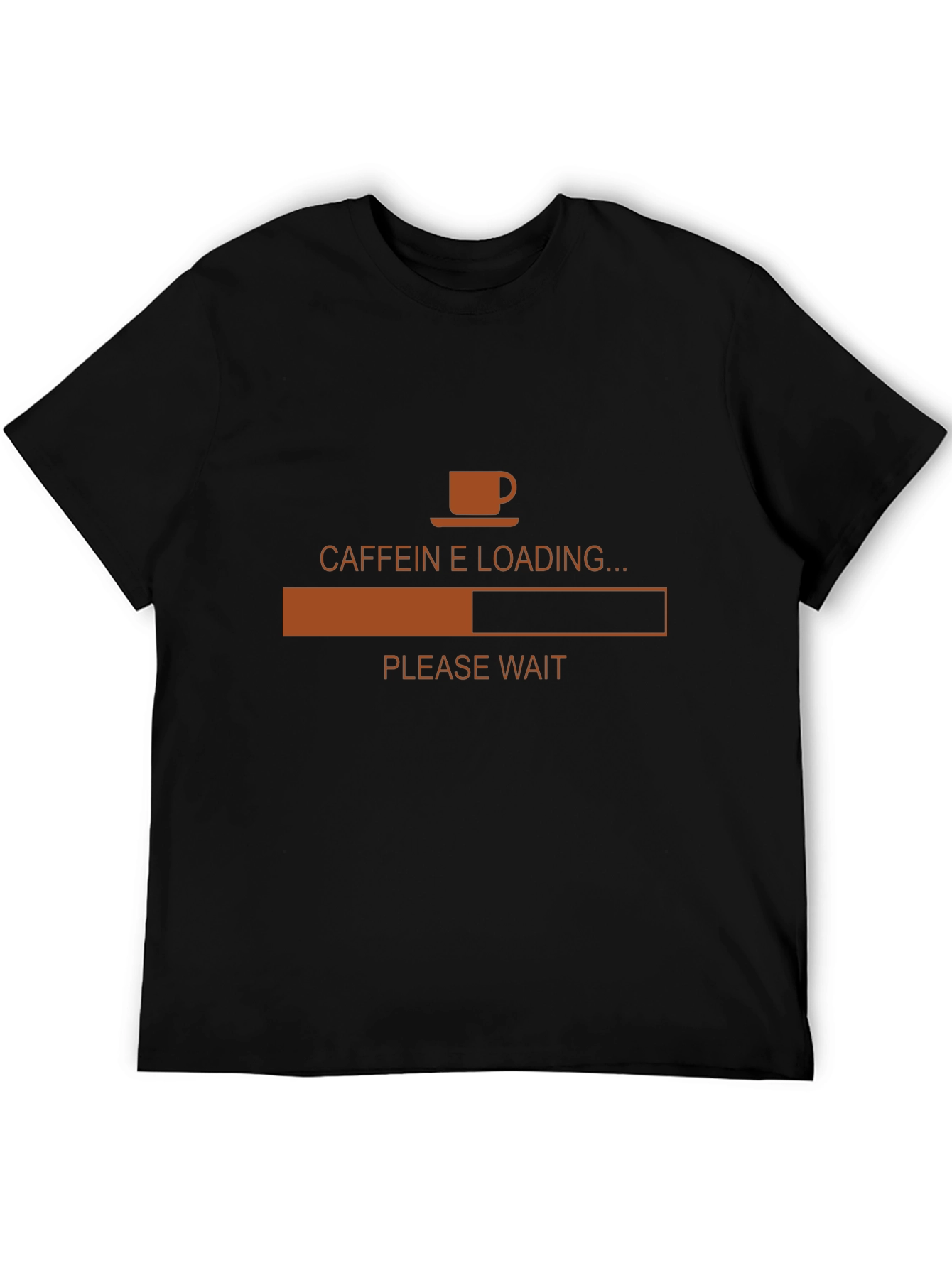 Caffeine Loading T-Shirt - Funny Coffee Lover Tee