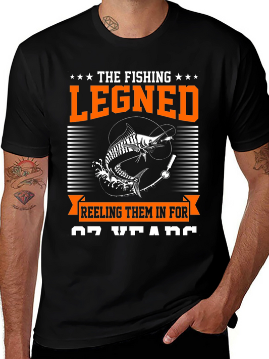 Fishing Legend T-Shirt: Reeling Them In