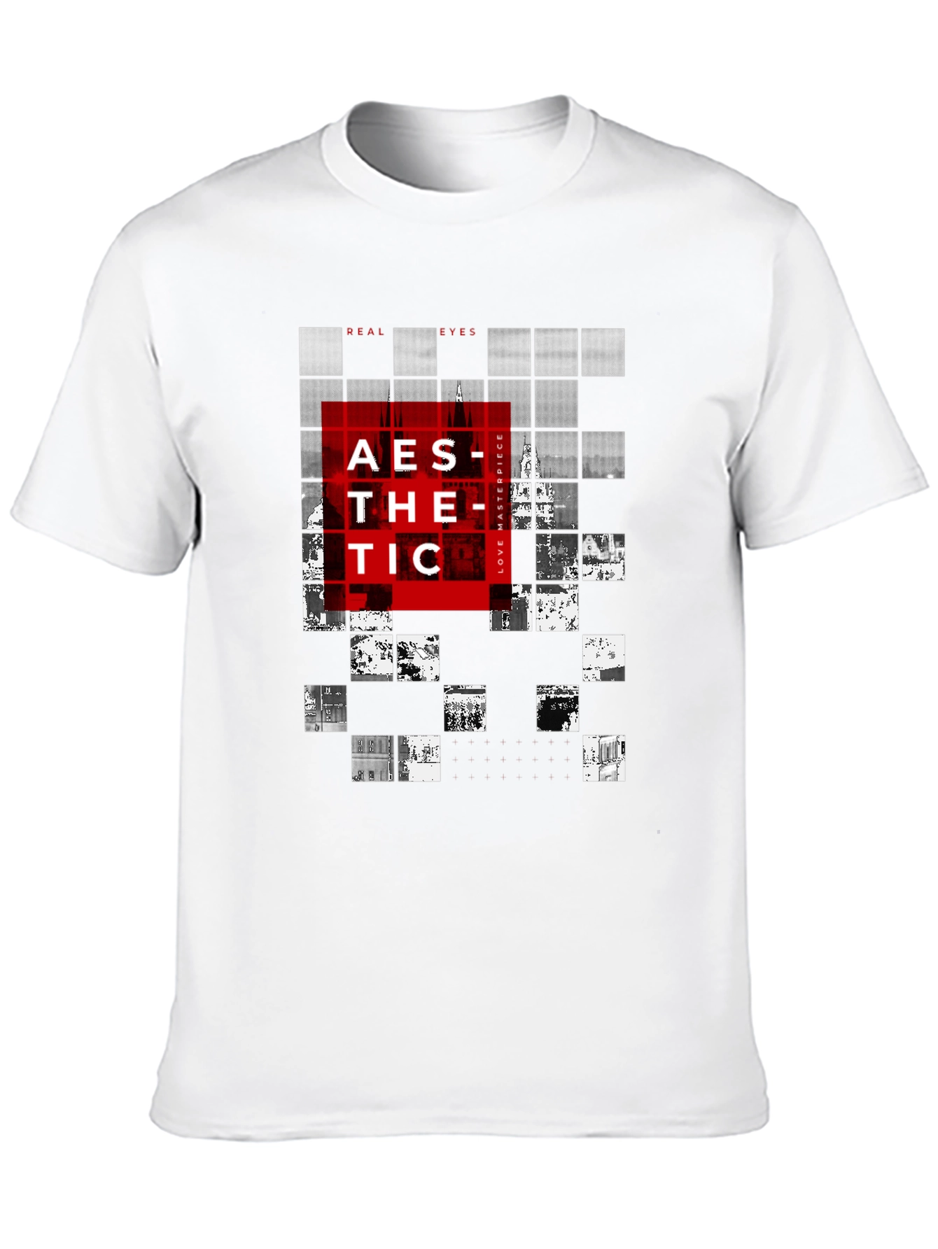 Aesthetic Graphic Print Black T-Shirt