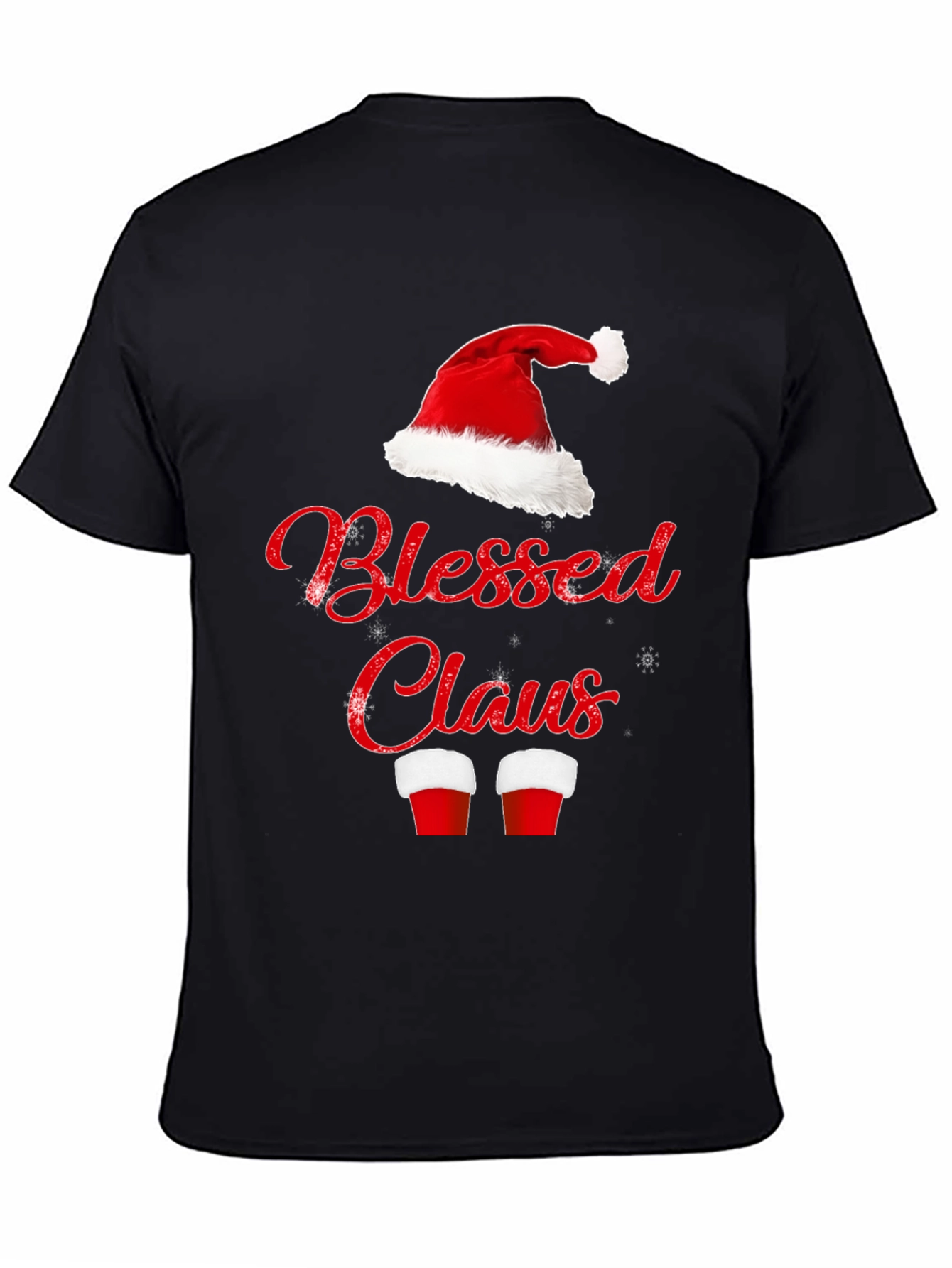 Blessed Claus T-Shirt - Christmas Holiday Tee