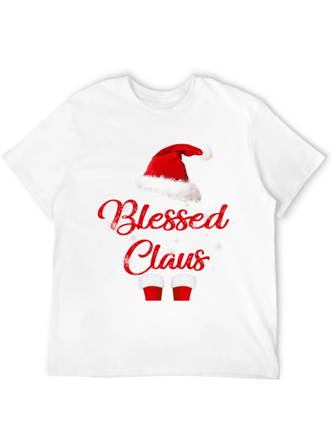 Blessed Claus T-Shirt - Christmas Holiday Tee