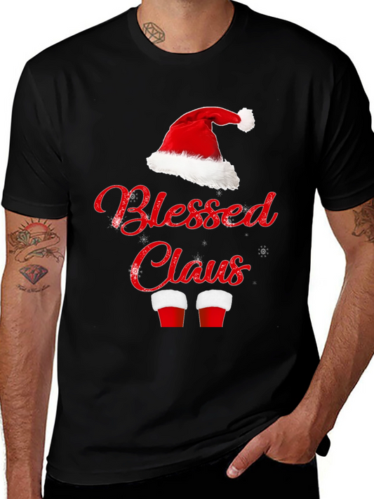 Blessed Claus T-Shirt - Christmas Holiday Tee