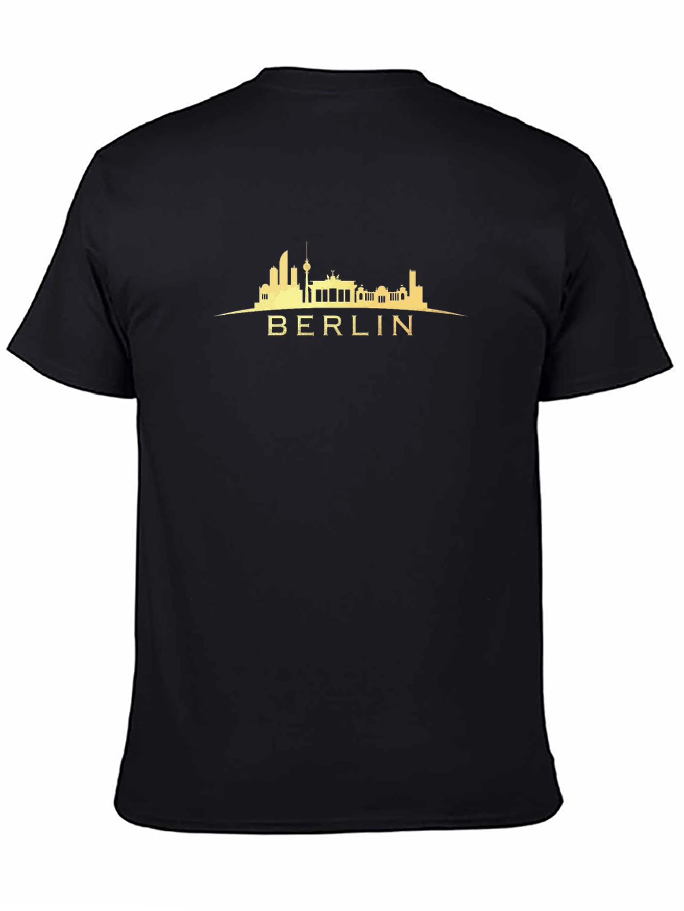 Berlin Skyline Graphic Tee - Black