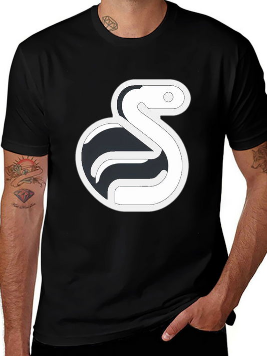 Python Logo T-Shirt - Black