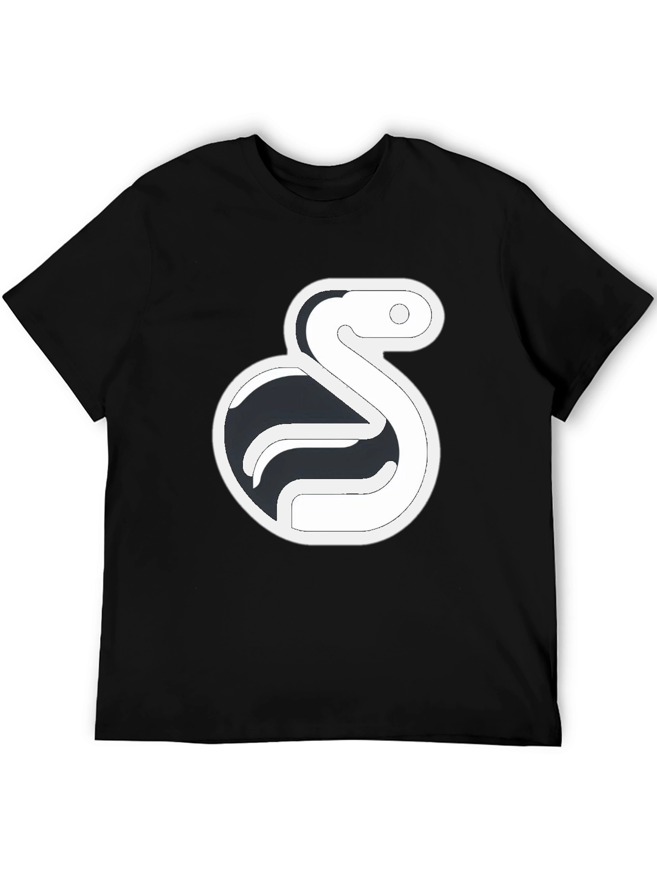 Python Logo T-Shirt - Black