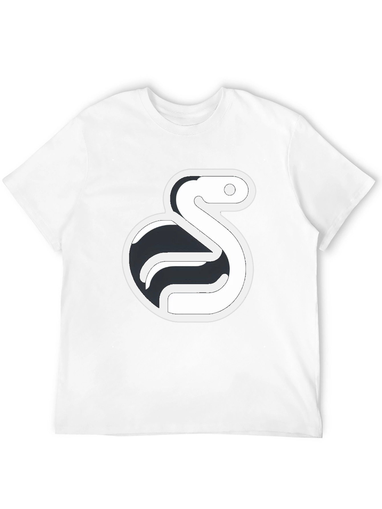 Python Logo T-Shirt - Black