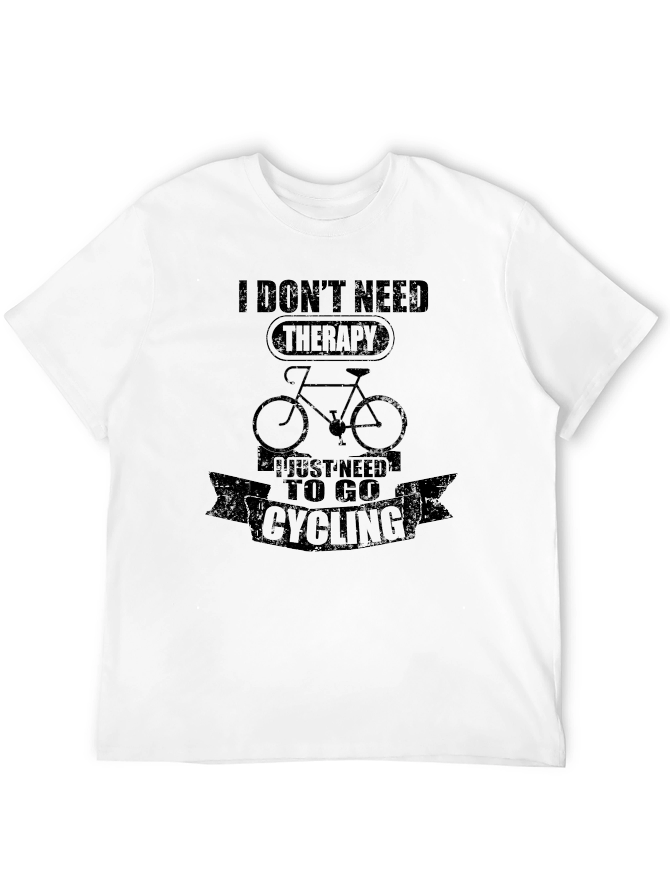 Cycling Therapy Graphic T-Shirt