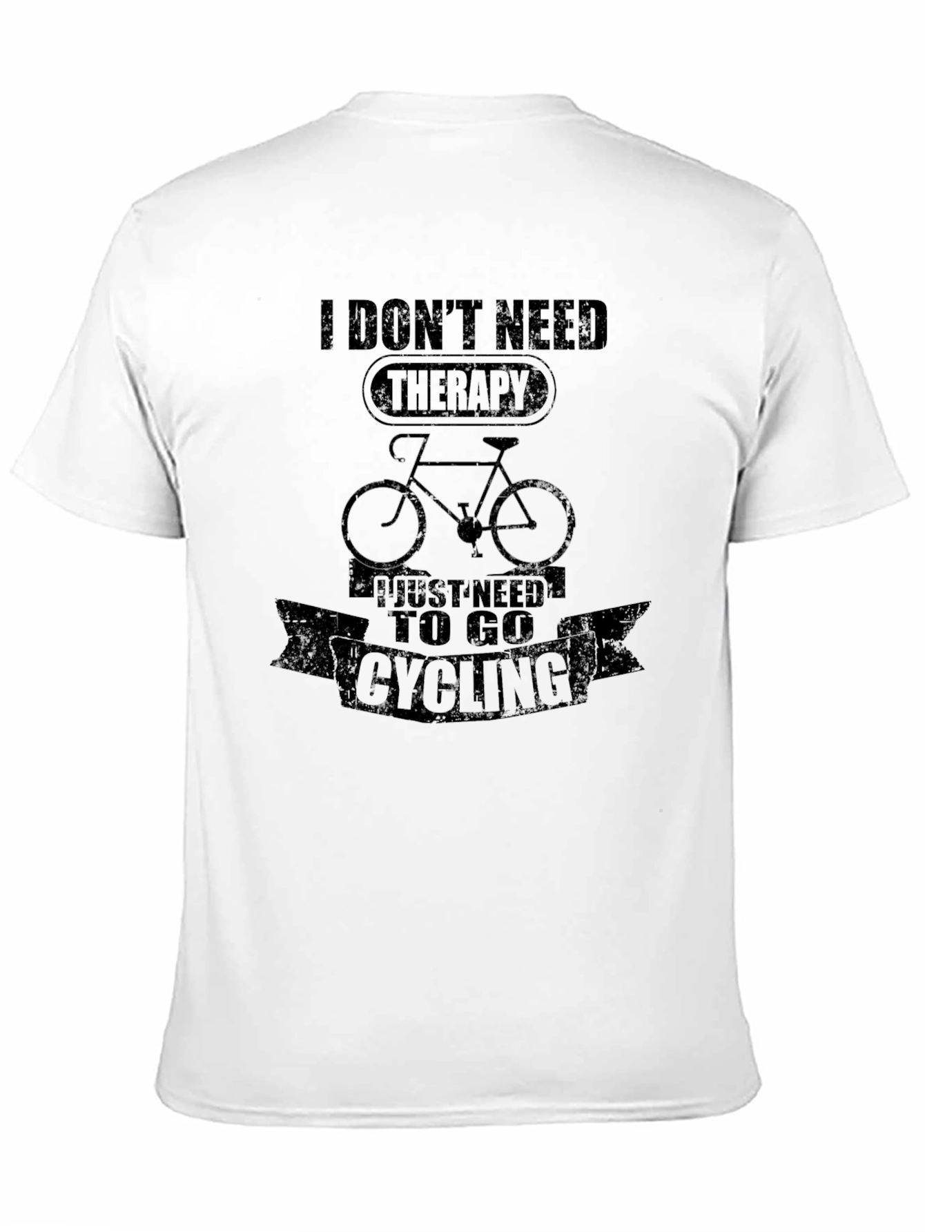 Cycling Therapy Graphic T-Shirt