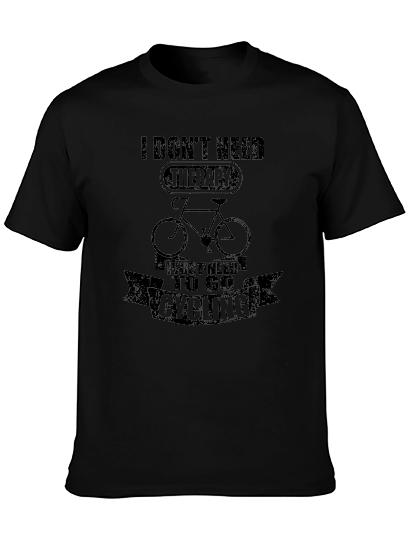 Cycling Therapy Graphic T-Shirt