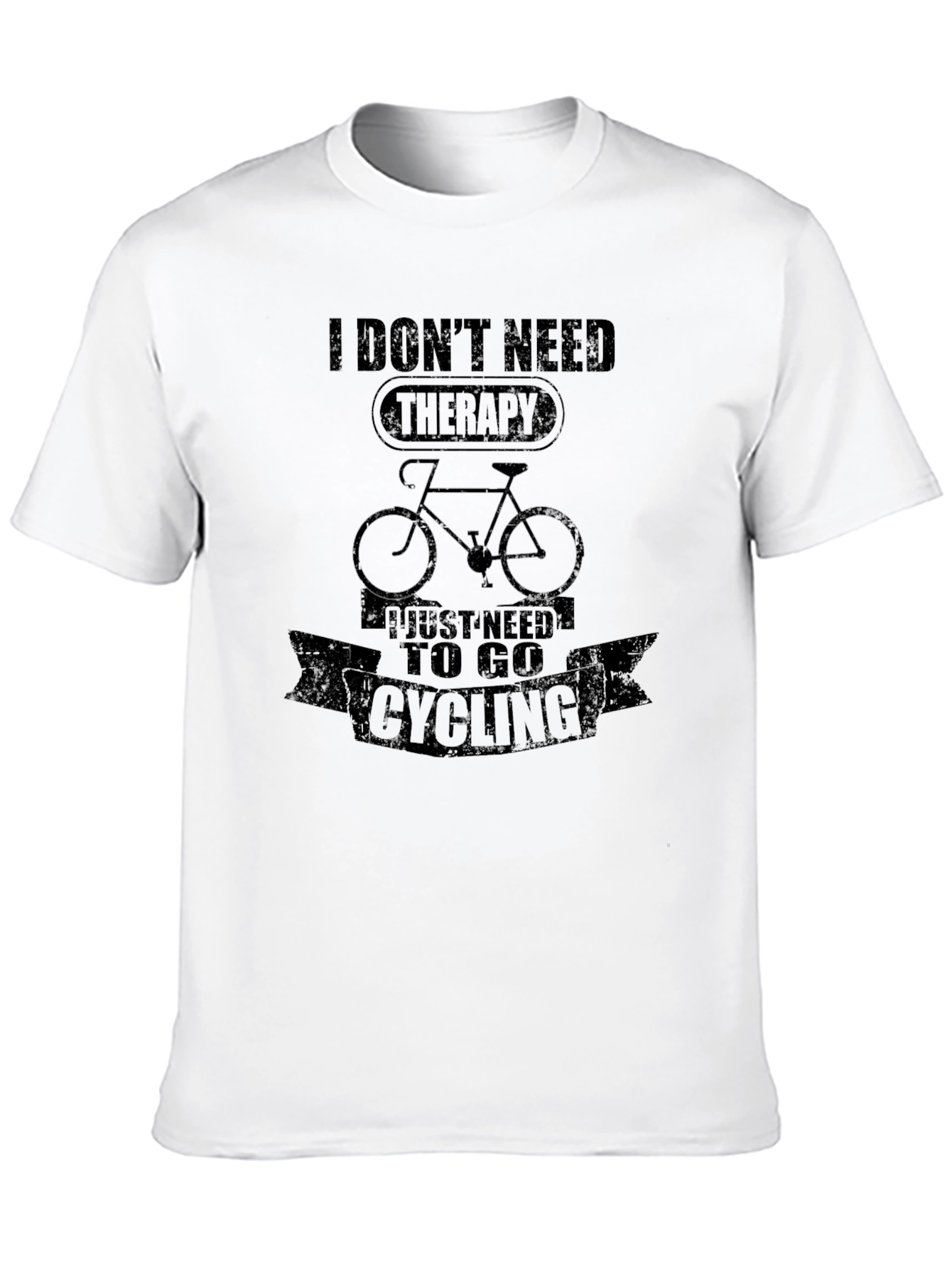 Cycling Therapy Graphic T-Shirt