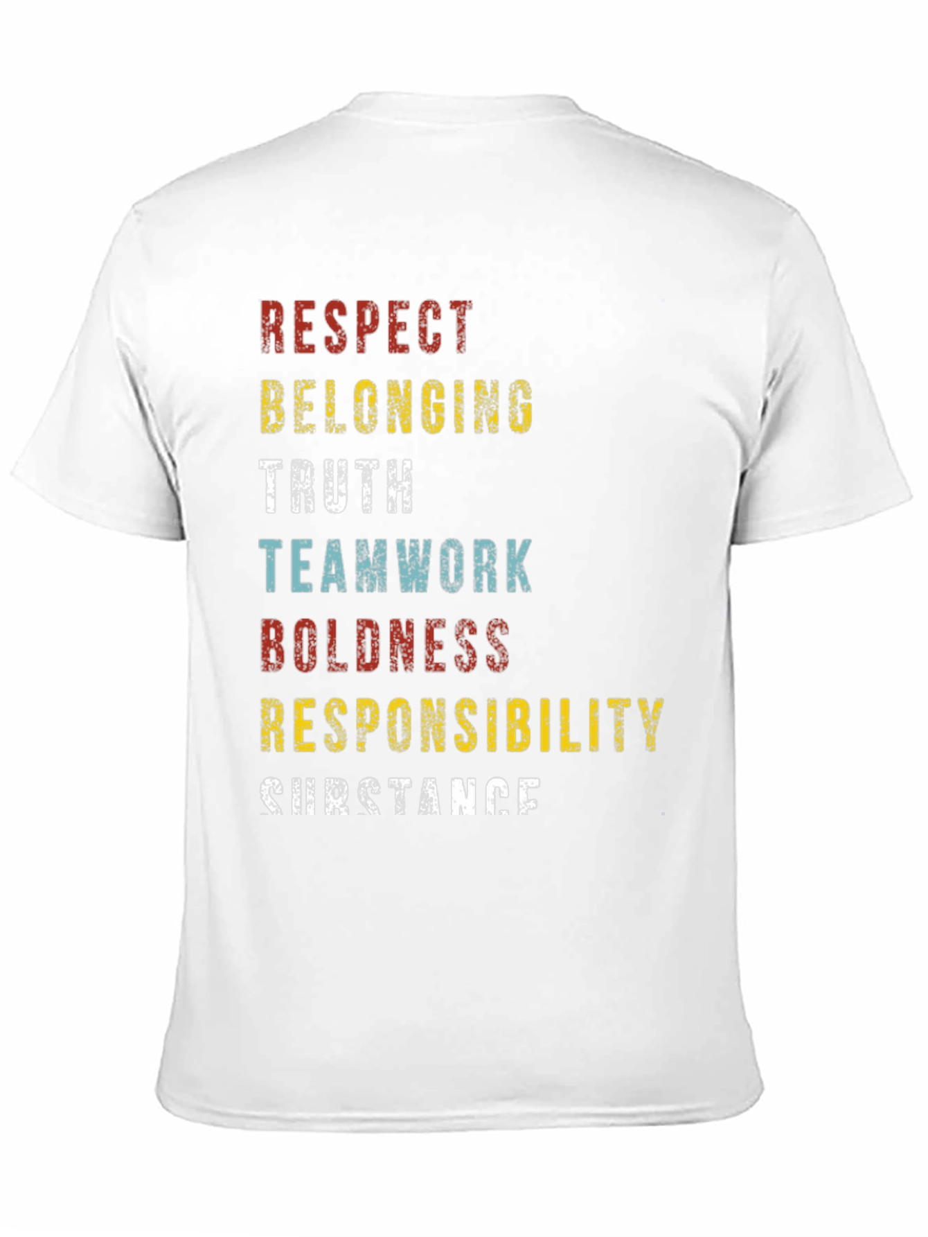 Respect Values Graphic T-Shirt