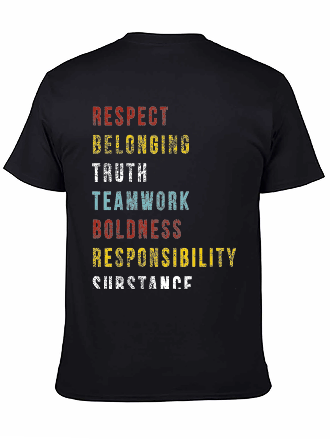 Respect Values Graphic T-Shirt
