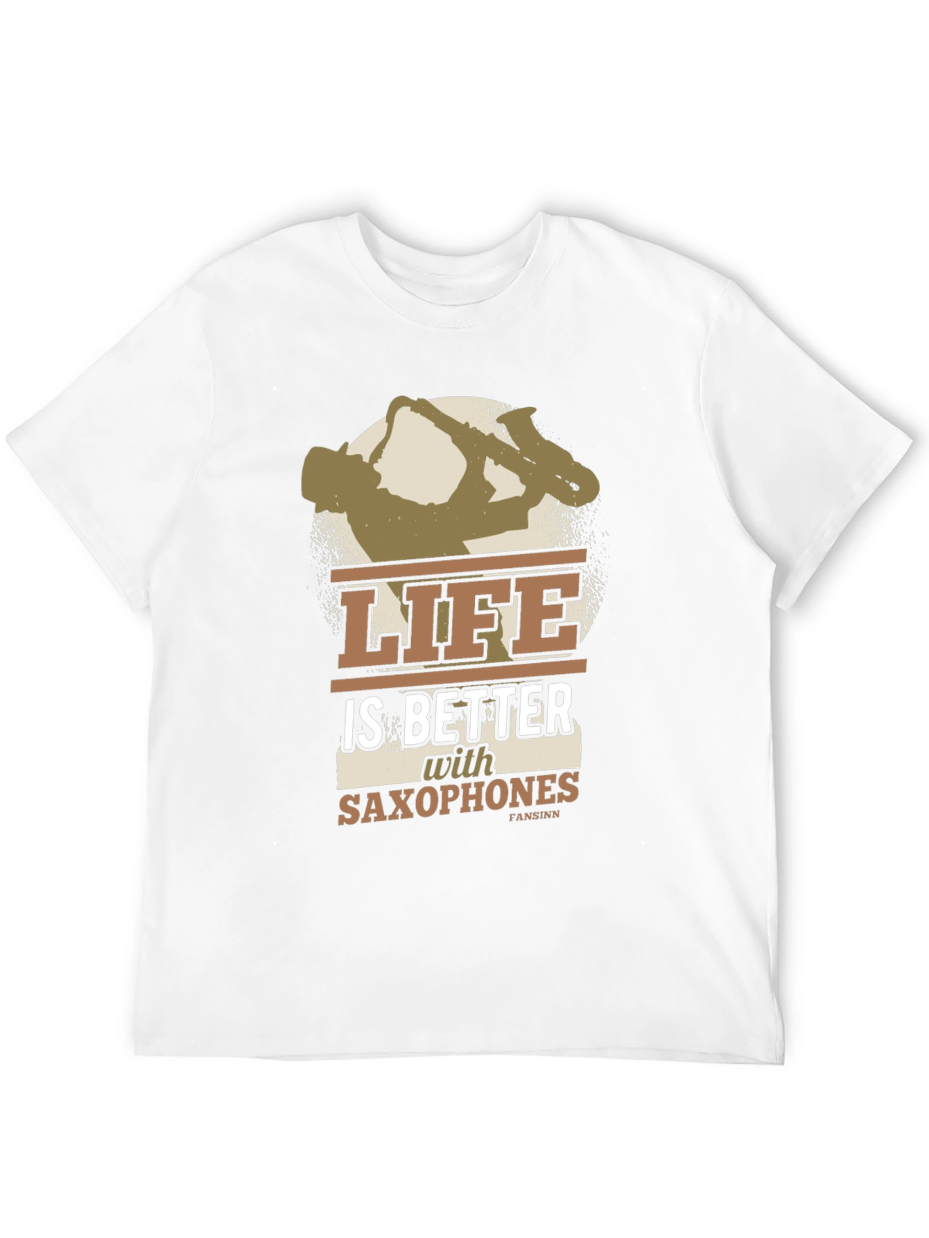 Life is Better with Saxophones T-Shirt