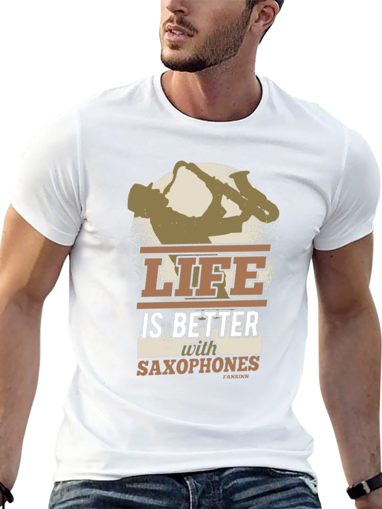 Life is Better with Saxophones T-Shirt