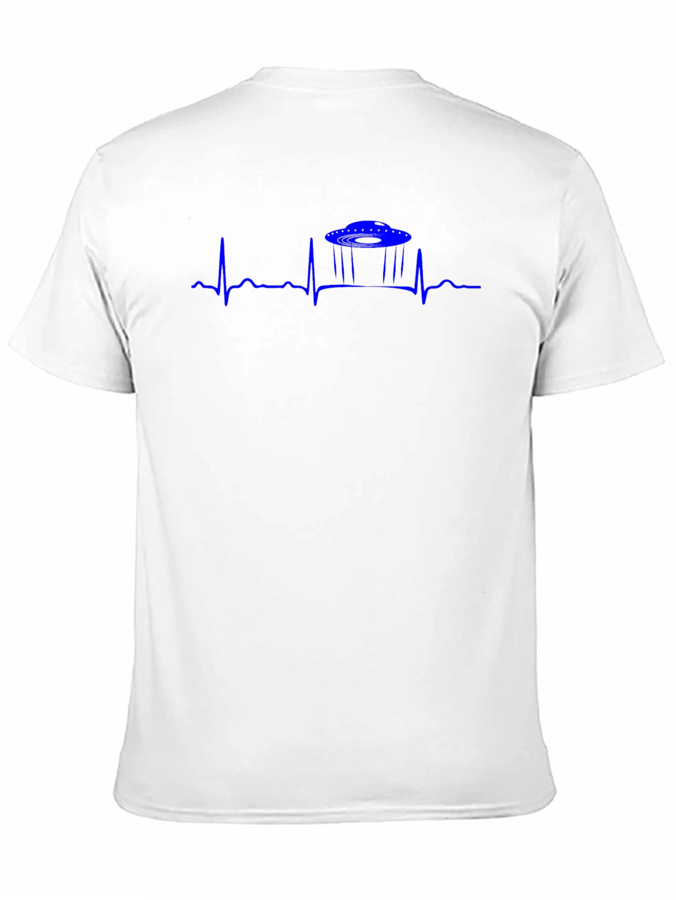 UFO Heartbeat T-Shirt - Sci-Fi Alien Tee