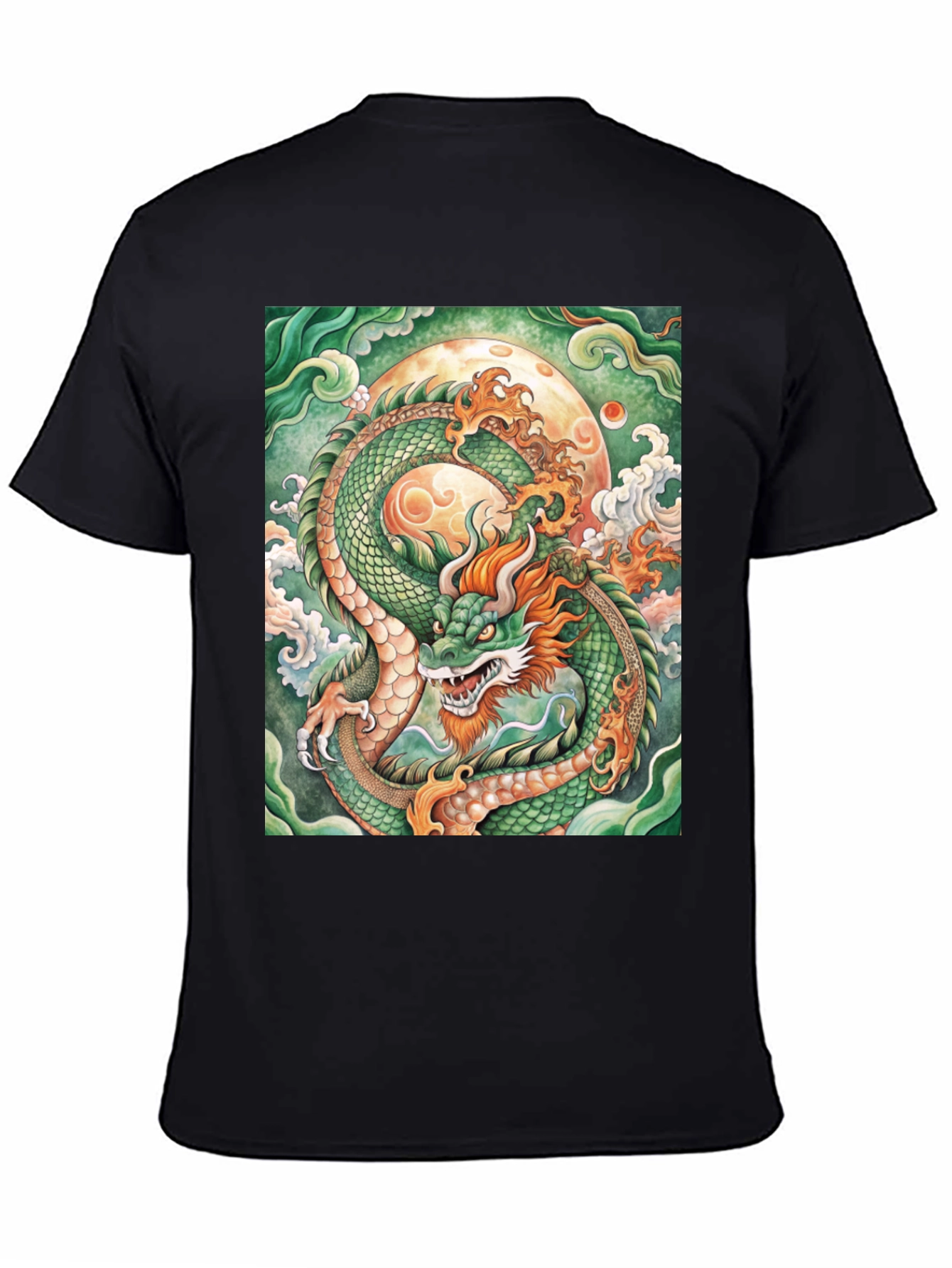 Dragon Graphic T-Shirt: Mystical Dragon Tee