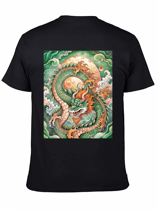 Dragon Graphic T-Shirt: Mystical Dragon Tee