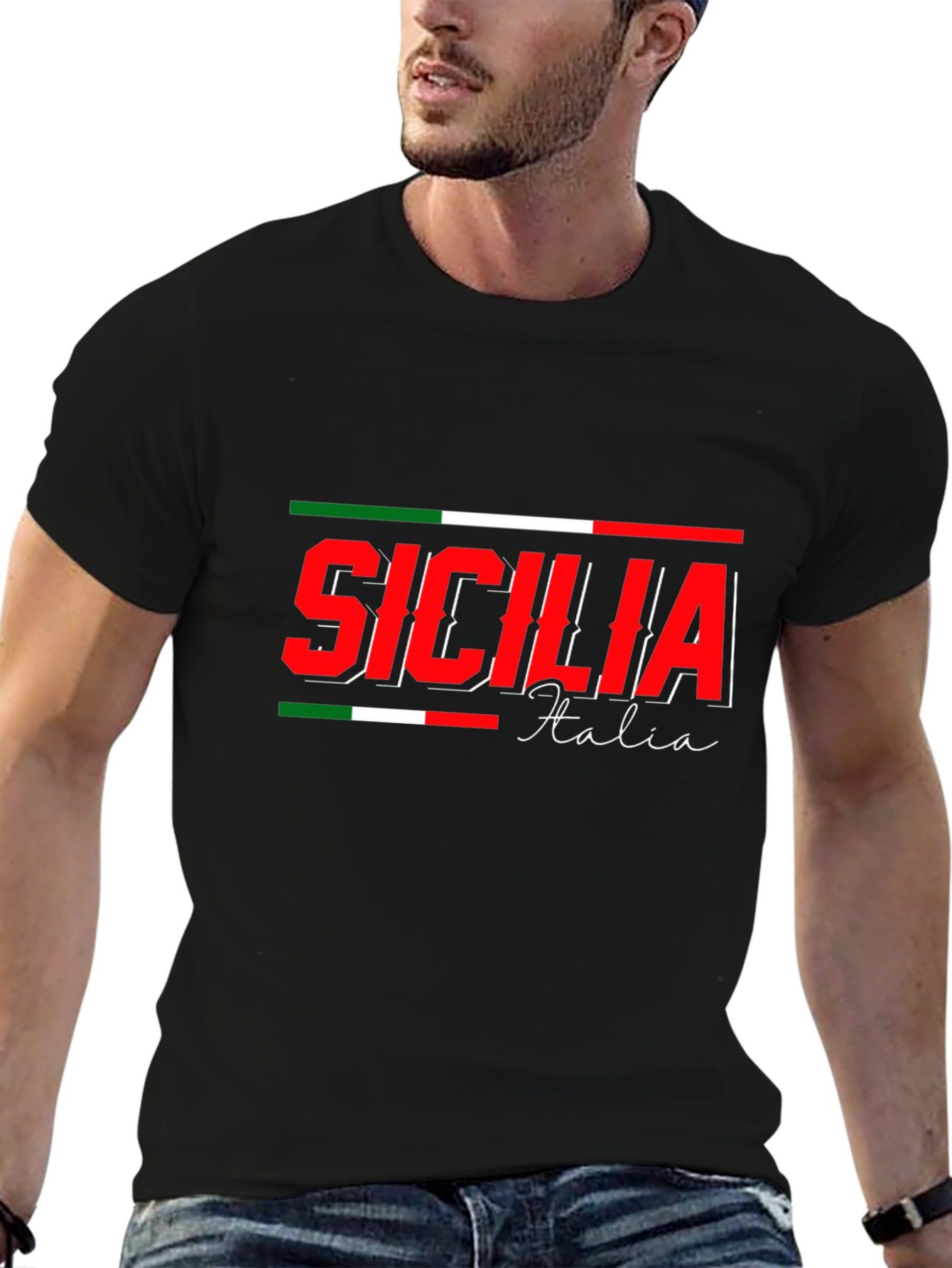 Sicilia Italia Tee - Italian Pride T-Shirt