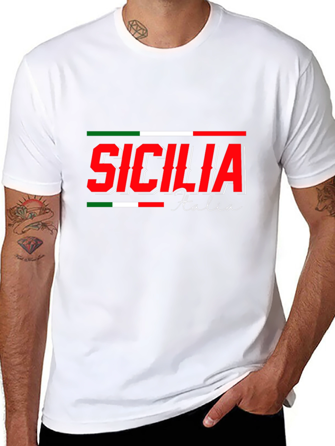 Sicilia Italia Tee - Italian Pride T-Shirt