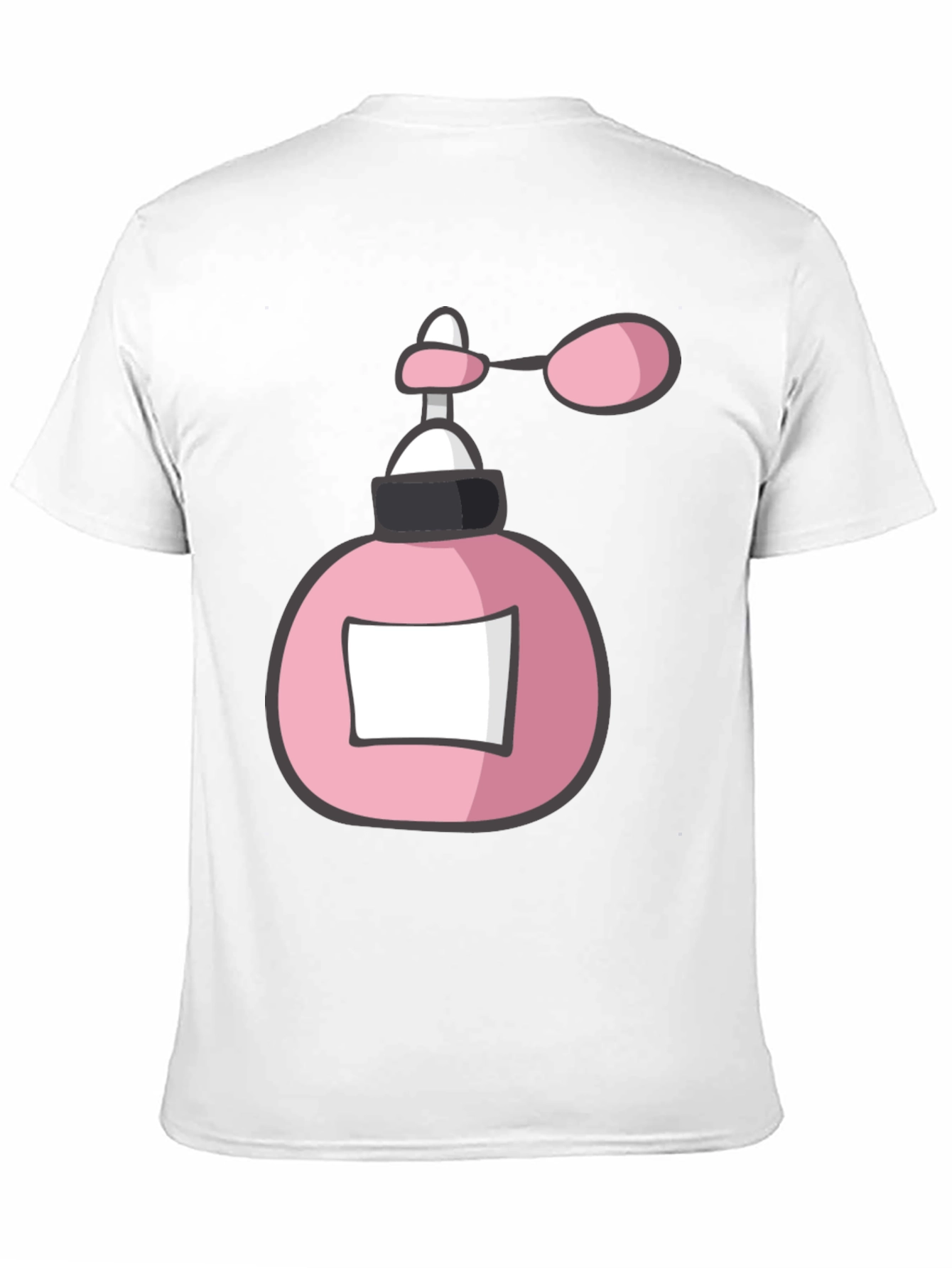 Pink Perfume Bottle Graphic Tee