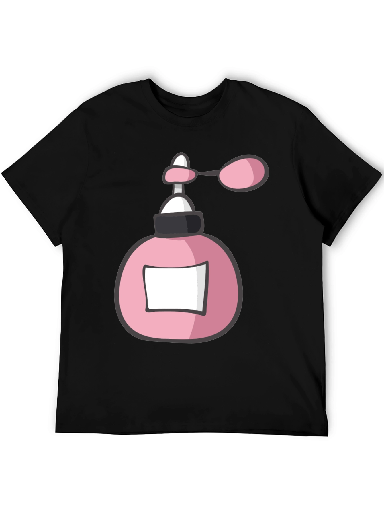 Pink Perfume Bottle Graphic Tee
