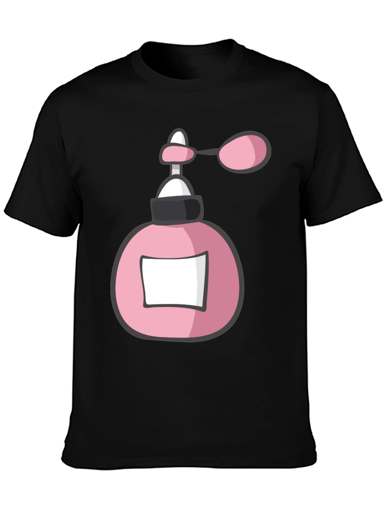 Pink Perfume Bottle Graphic Tee