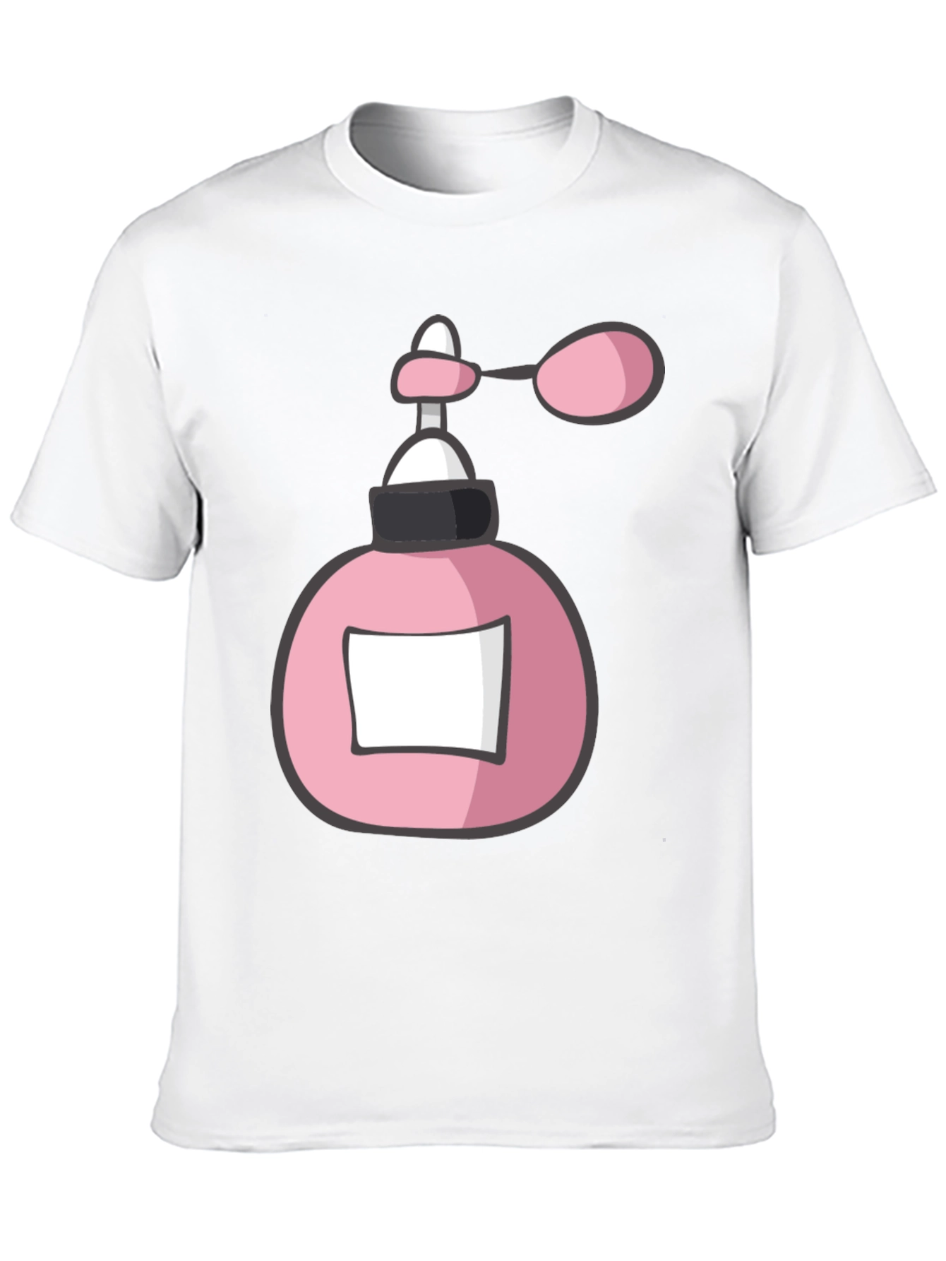 Pink Perfume Bottle Graphic Tee