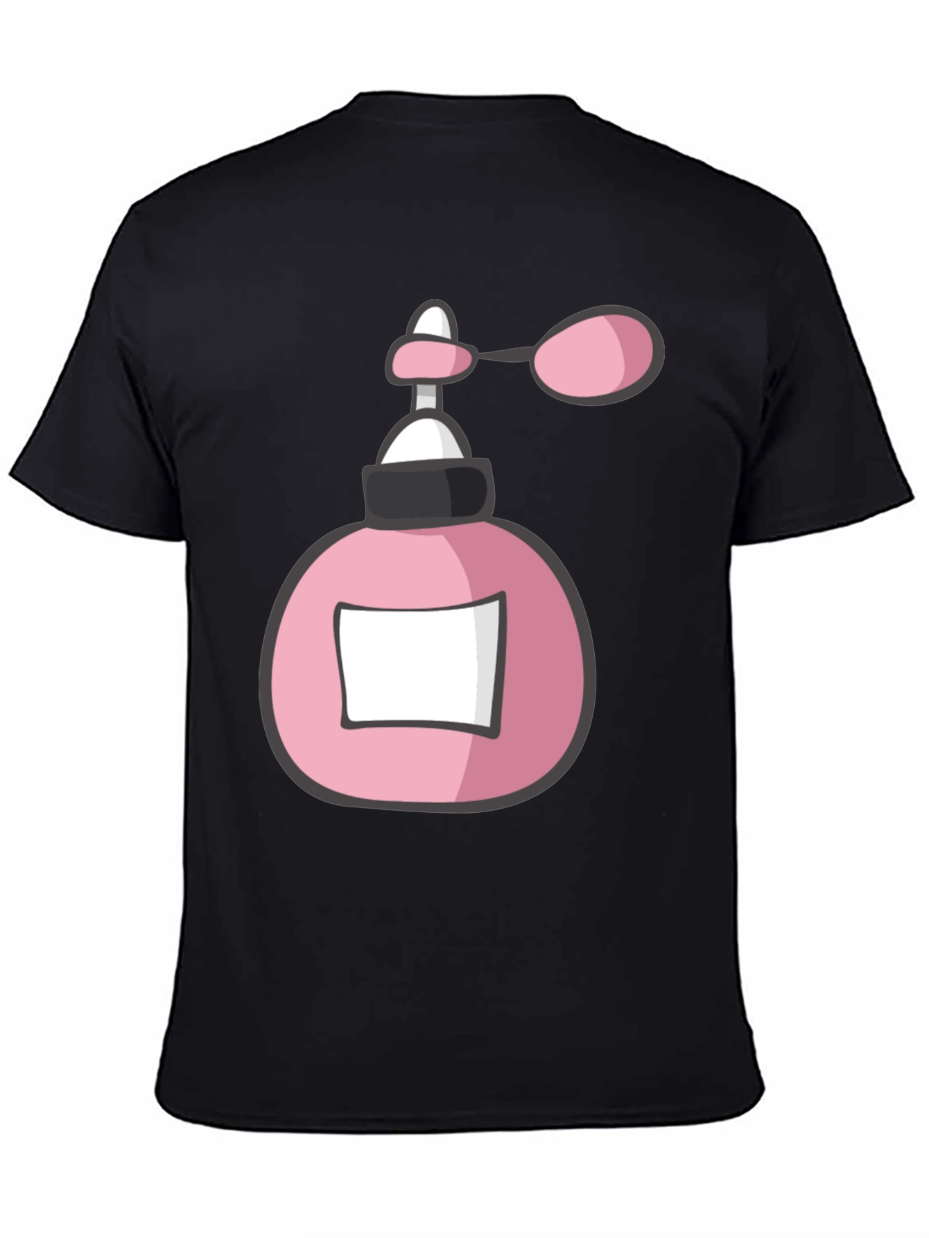 Pink Perfume Bottle Graphic Tee