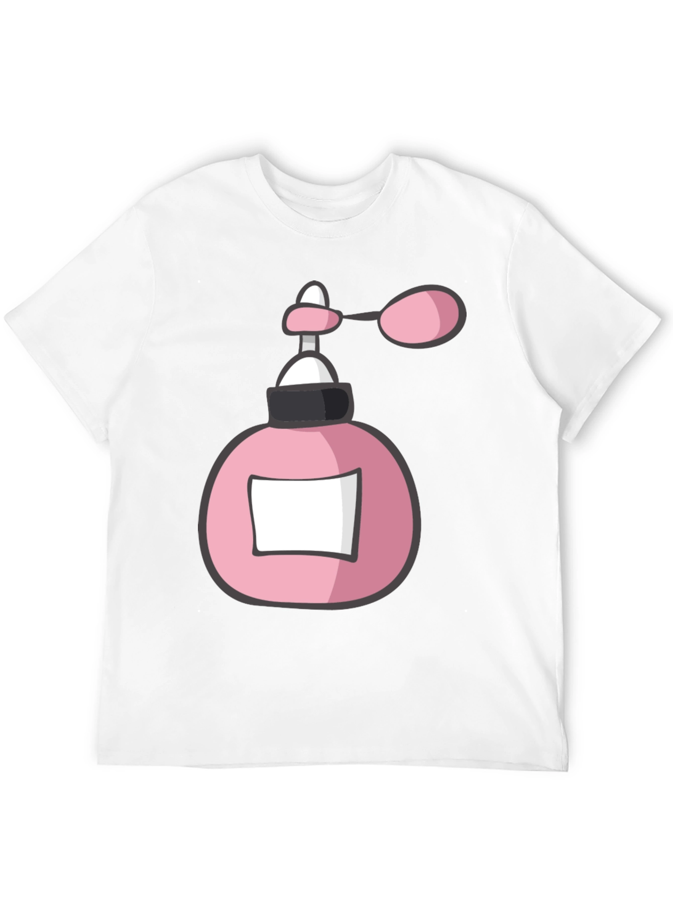 Pink Perfume Bottle Graphic Tee