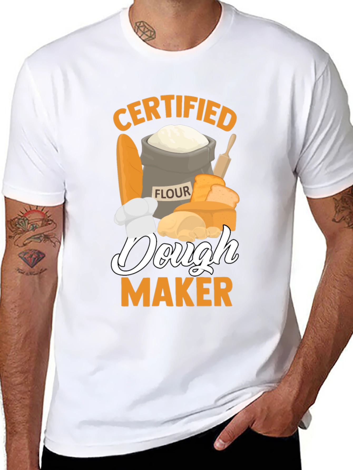 Certified Dough Maker Graphic T-Shirt