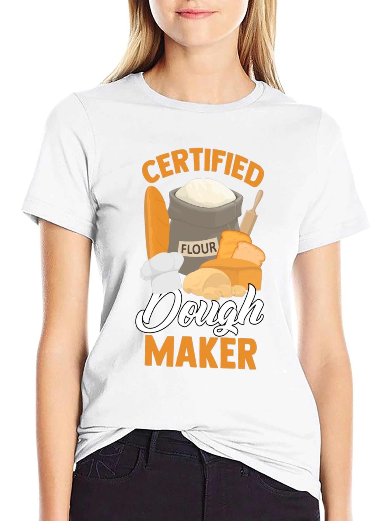 Certified Dough Maker Graphic T-Shirt
