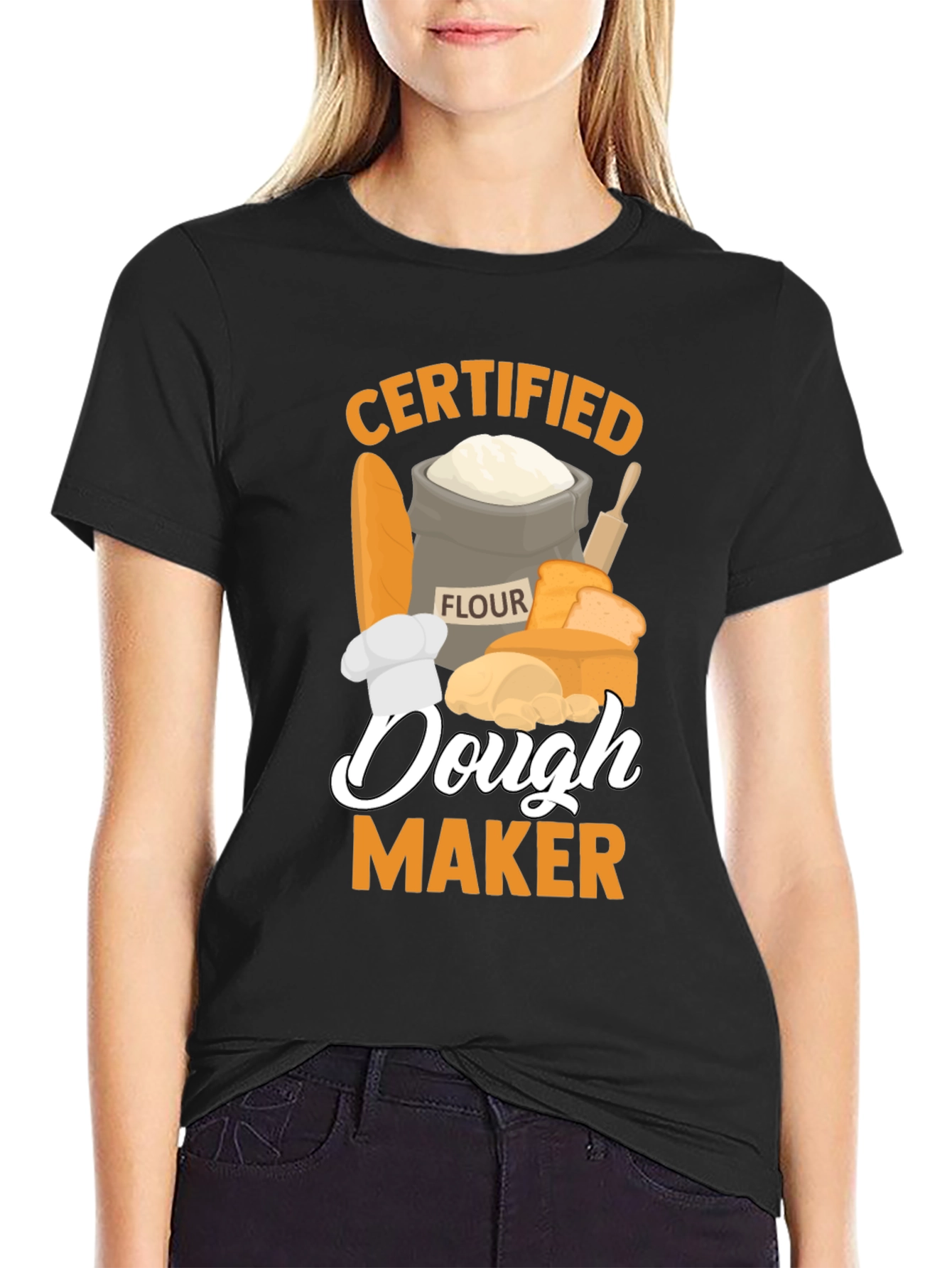 Certified Dough Maker Graphic T-Shirt