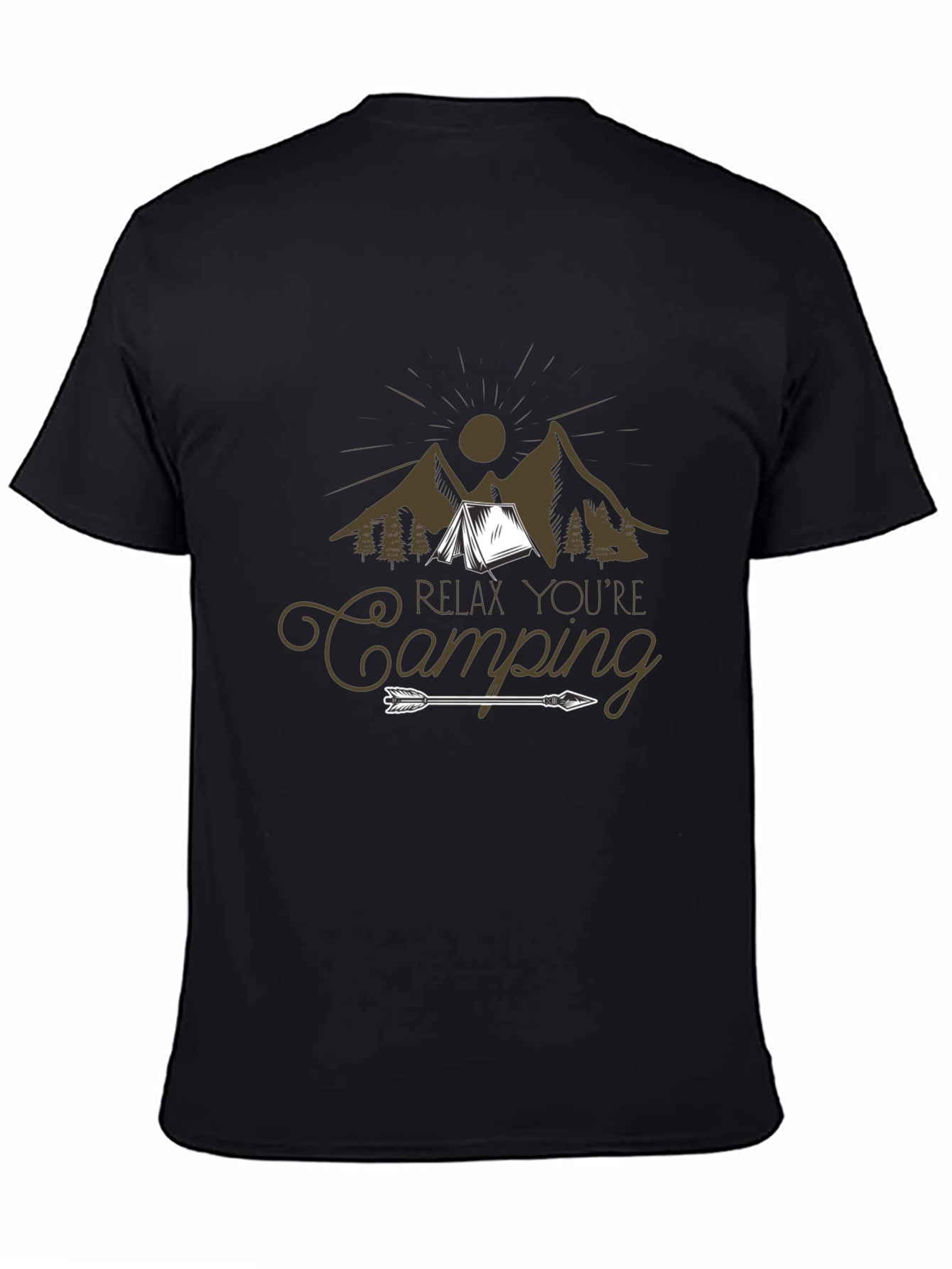 Relax Youre Camping Graphic T-Shirt