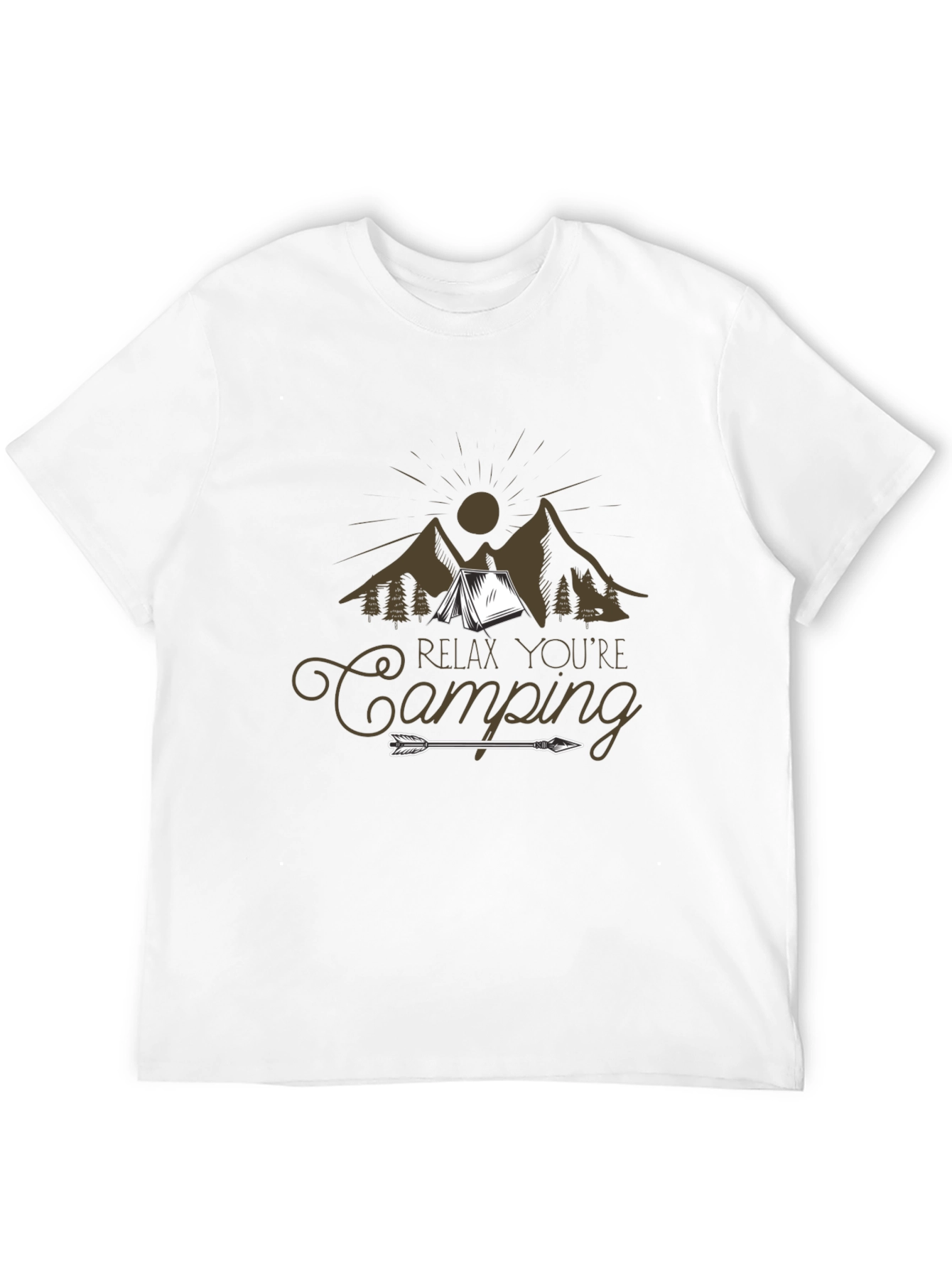 Relax Youre Camping Graphic T-Shirt