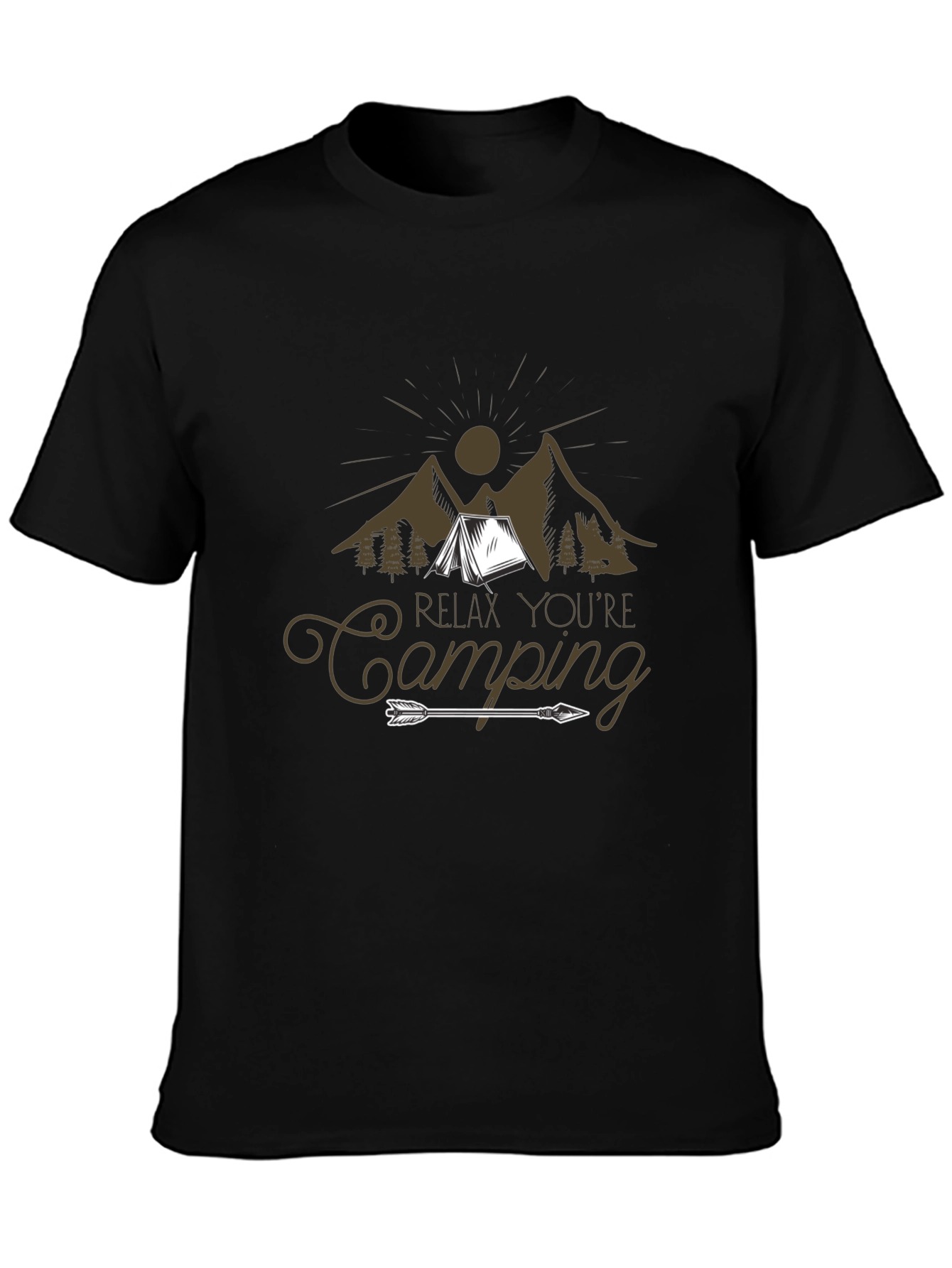 Relax Youre Camping Graphic T-Shirt