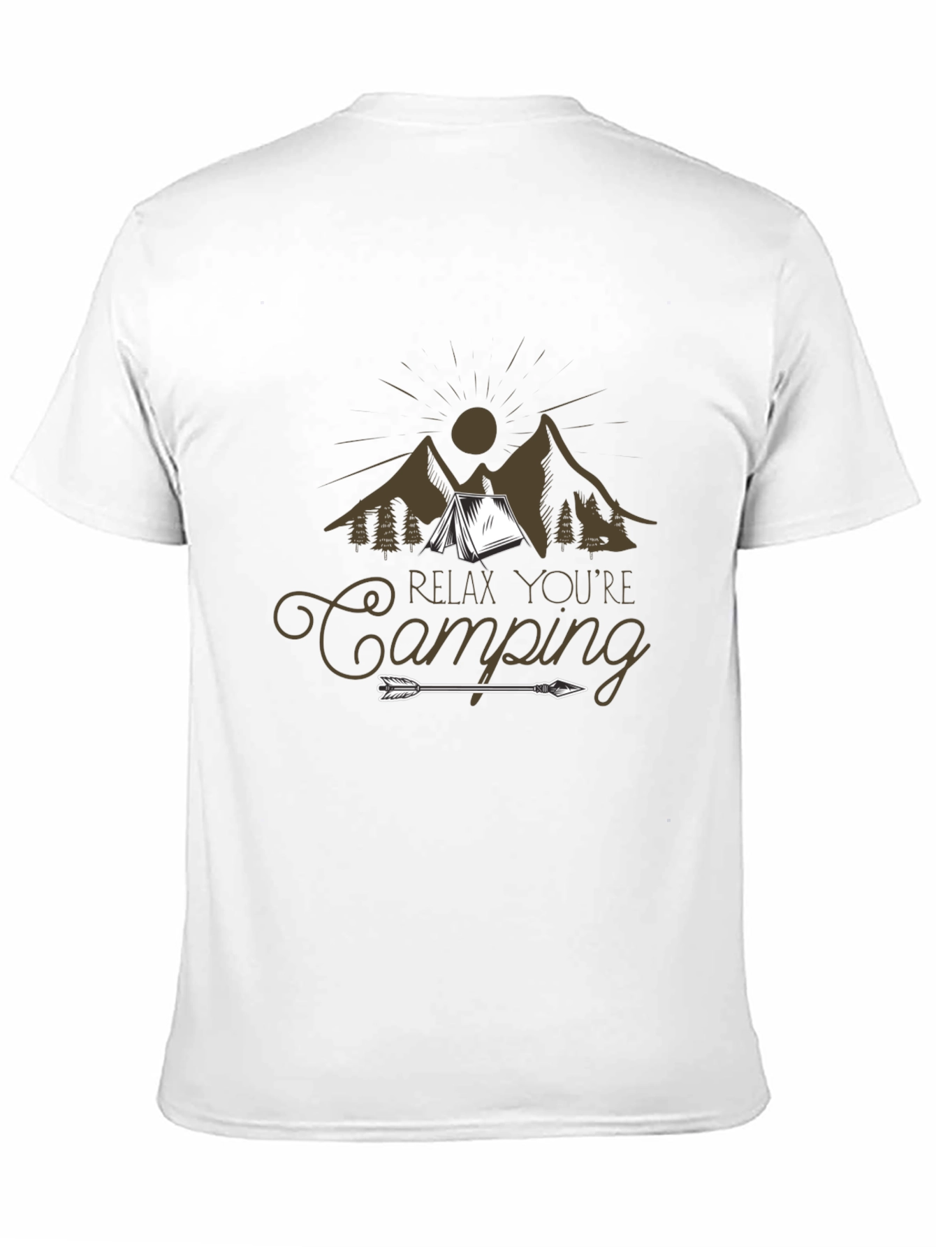 Relax Youre Camping Graphic T-Shirt