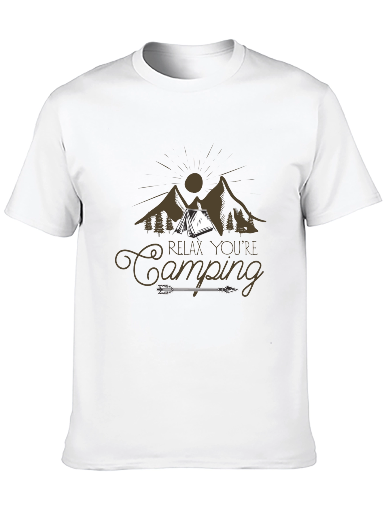 Relax Youre Camping Graphic T-Shirt