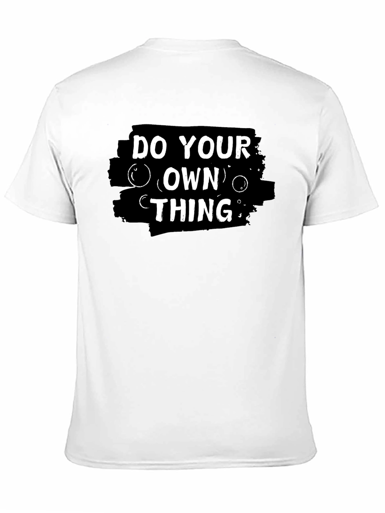 Do Your Own Thing Graphic T-Shirt - Black