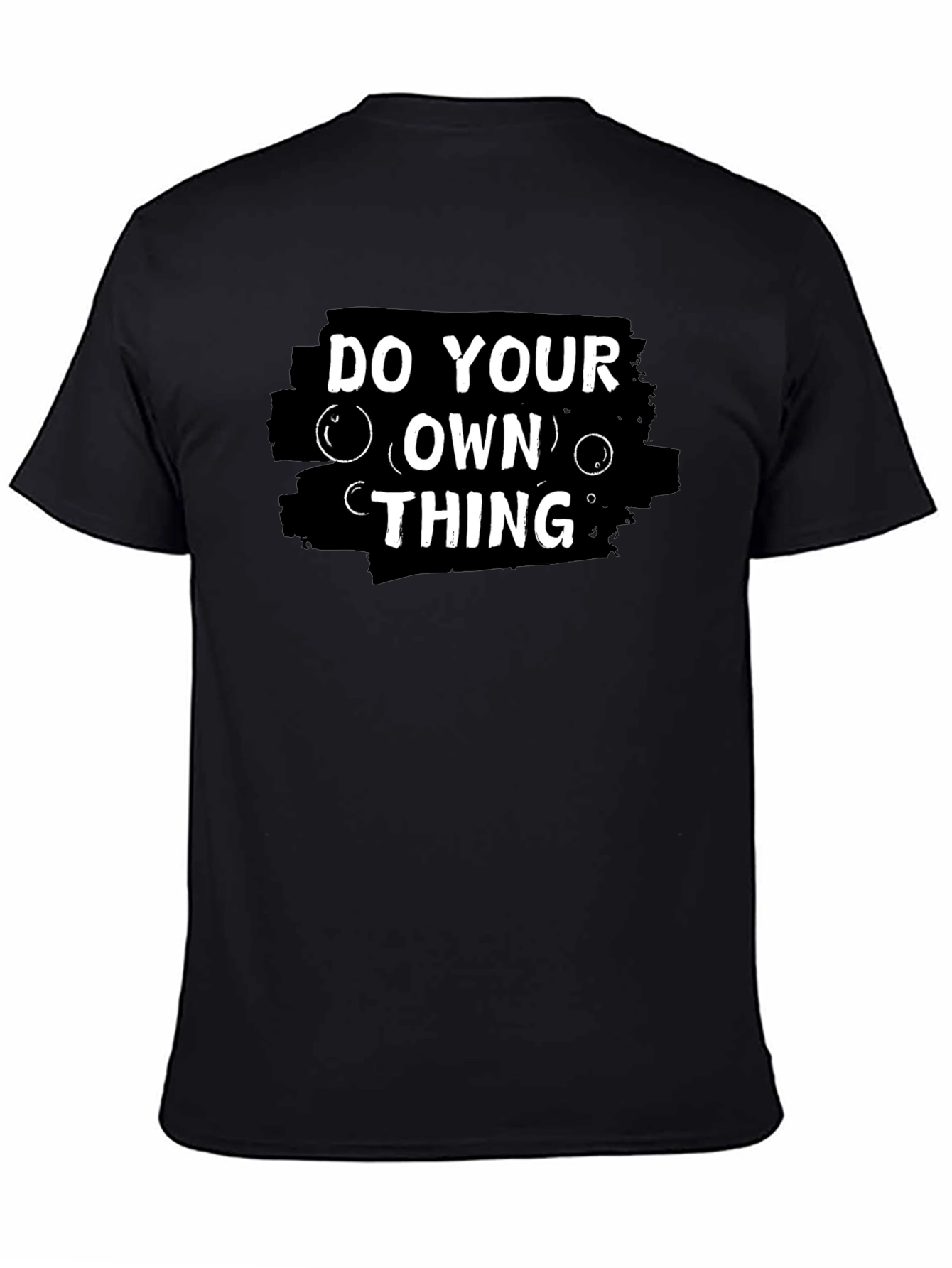 Do Your Own Thing Graphic T-Shirt - Black