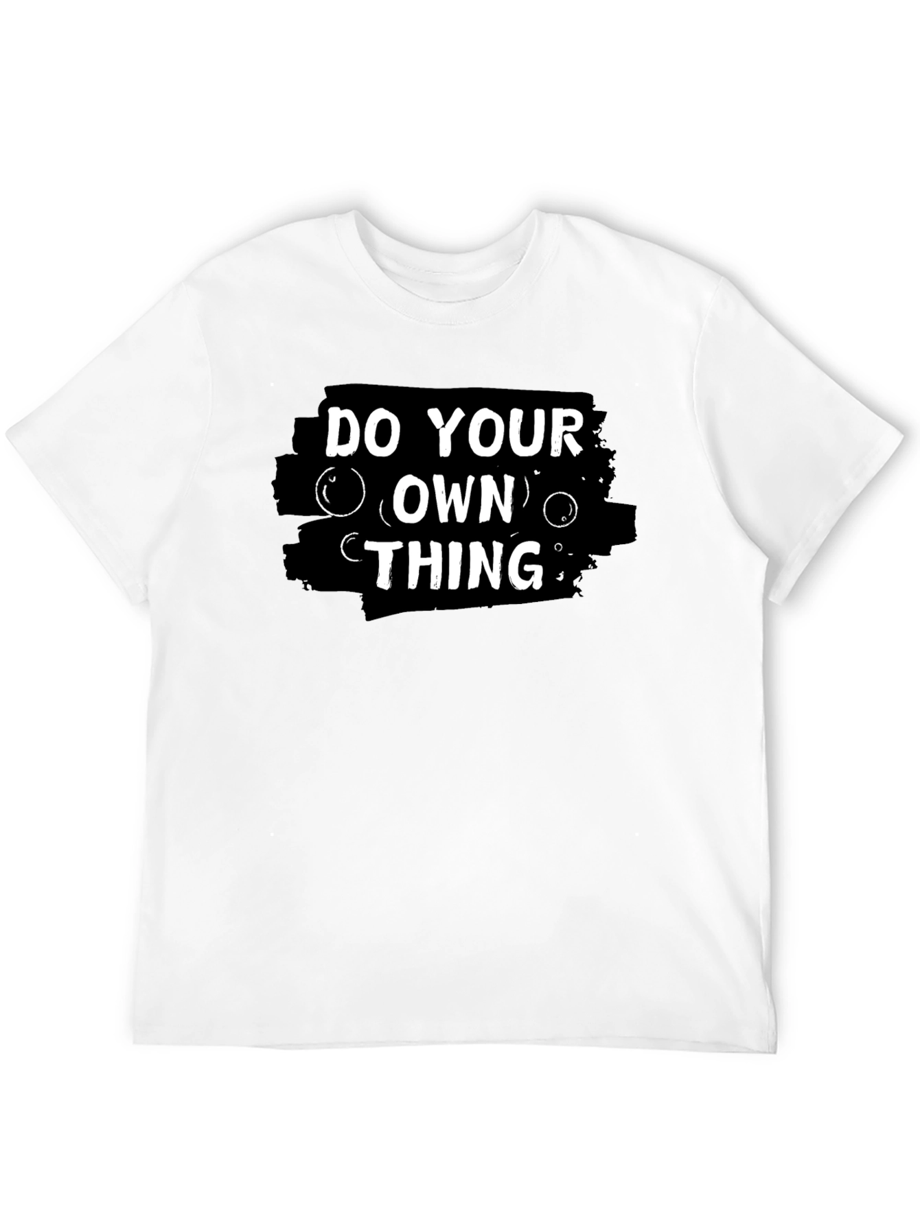 Do Your Own Thing Graphic T-Shirt - Black