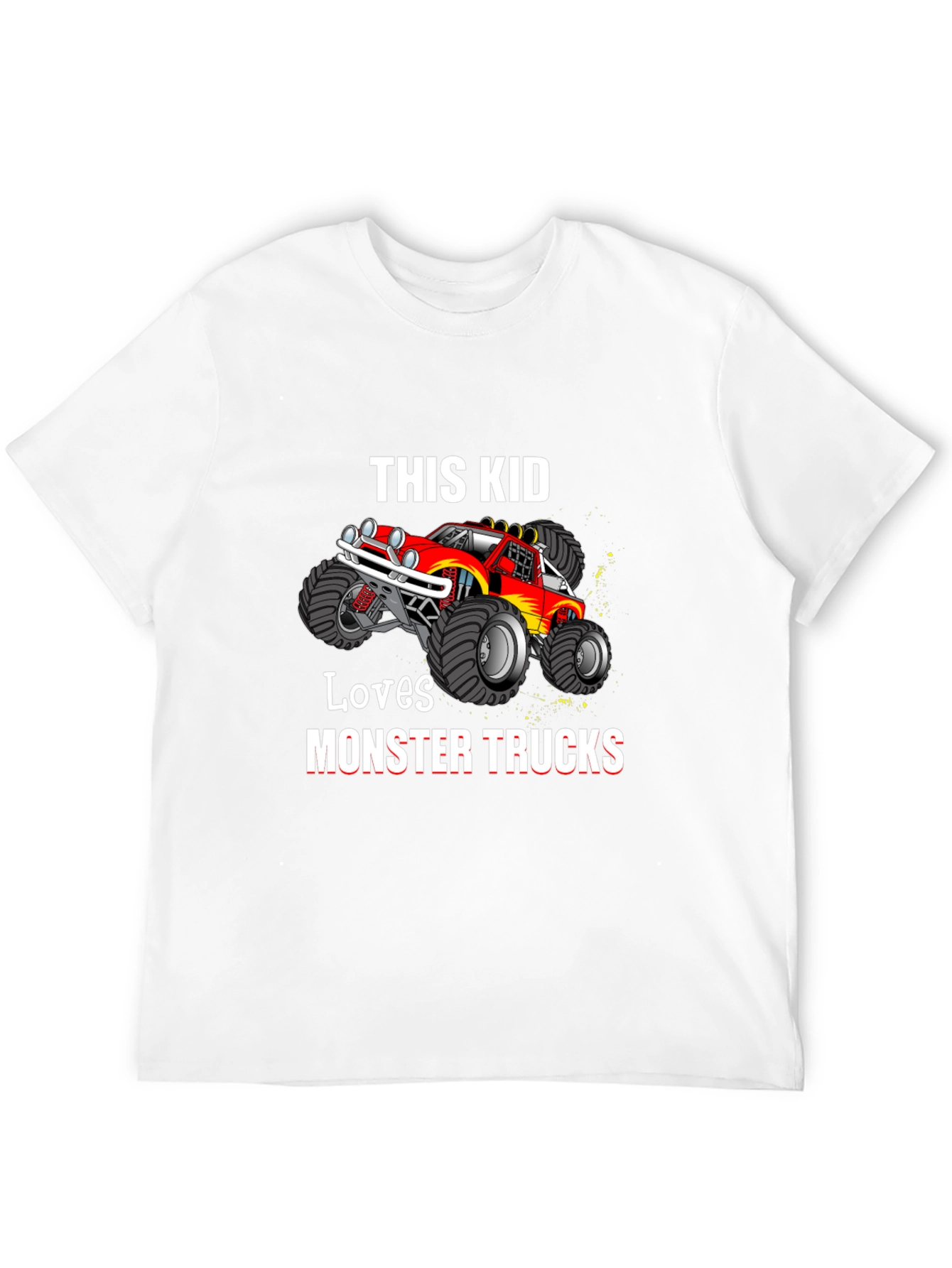 Monster Truck Kids T-Shirt
