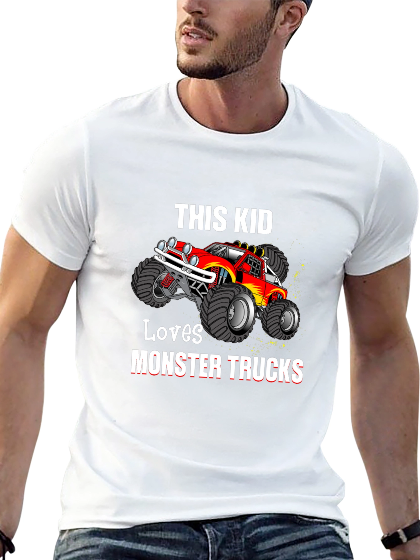 Monster Truck Kids T-Shirt